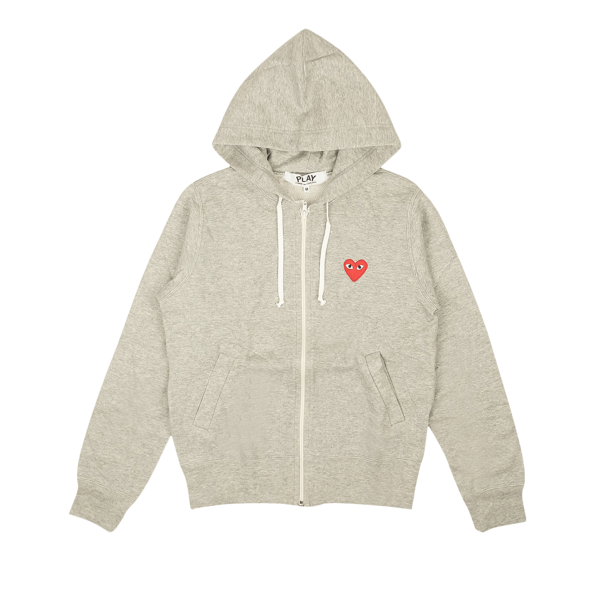 Comme des Garçons PLAY Multi Heart Hoodie 'Grey'