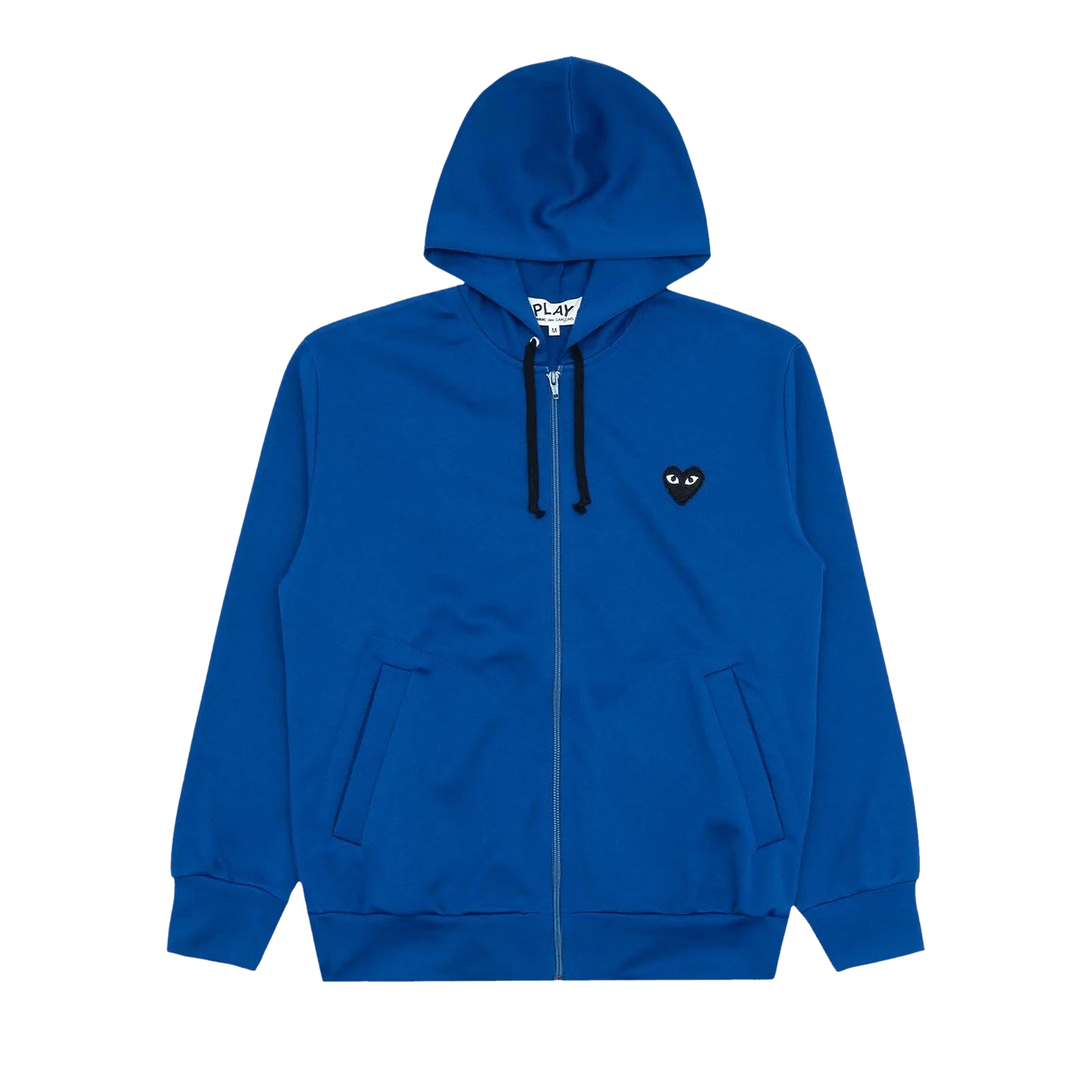 Comme des Garçons PLAY Zip Up Hoodie 'Blue'