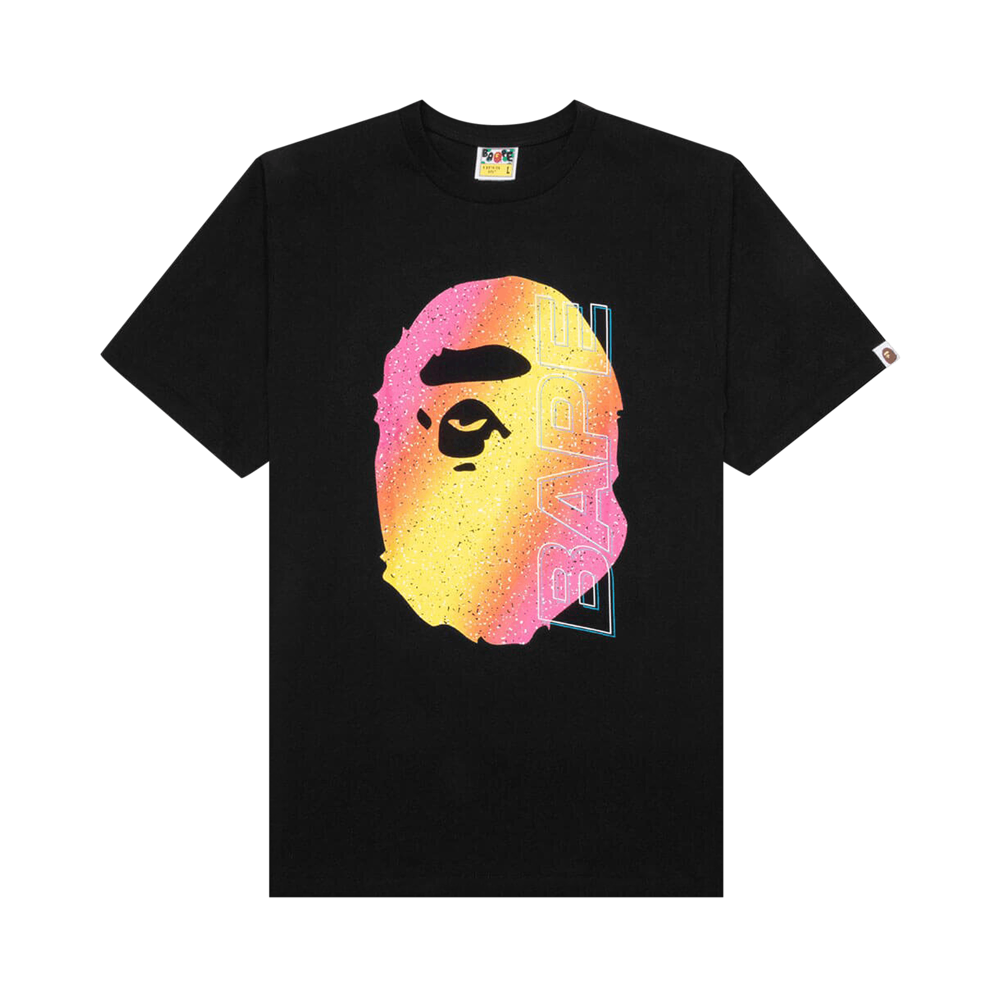 BAPE Electro Neon Tee 'Black'