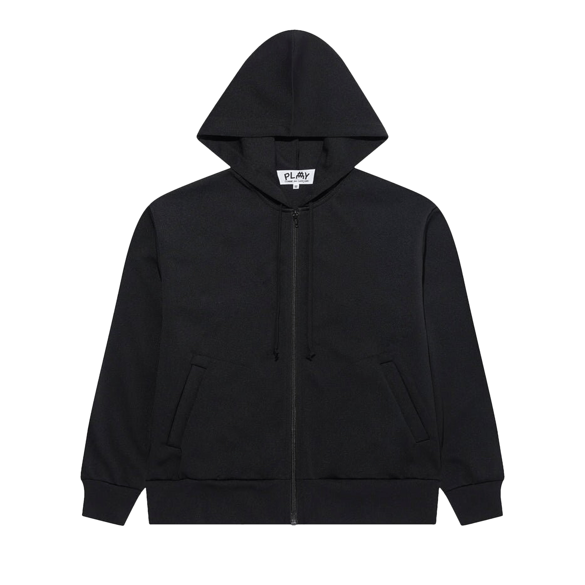 Comme des Garçons PLAY x Invader Pixel Heart Zip Hoodie 'Black'