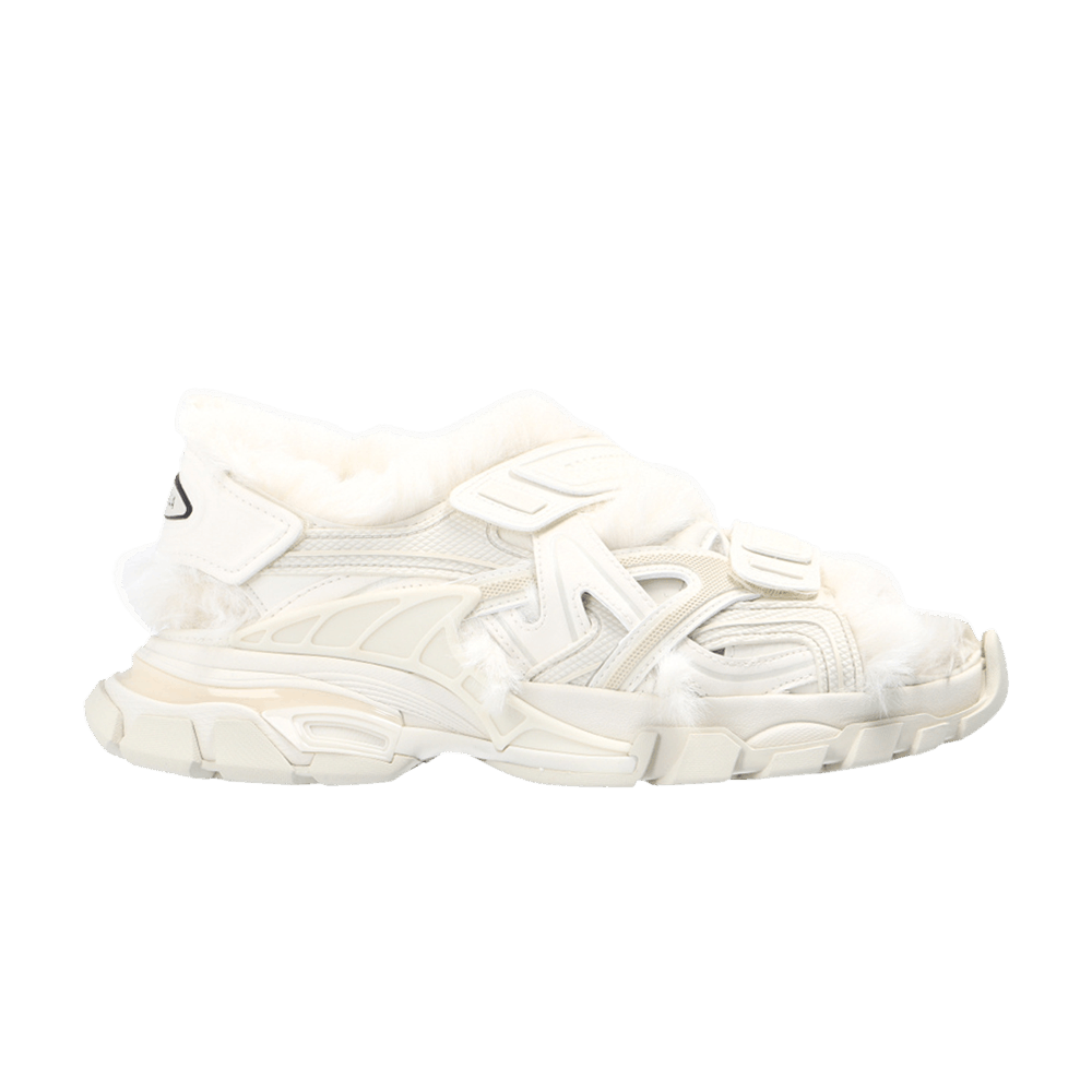 Balenciaga Wmns Track Sandal 'Beige Fur'