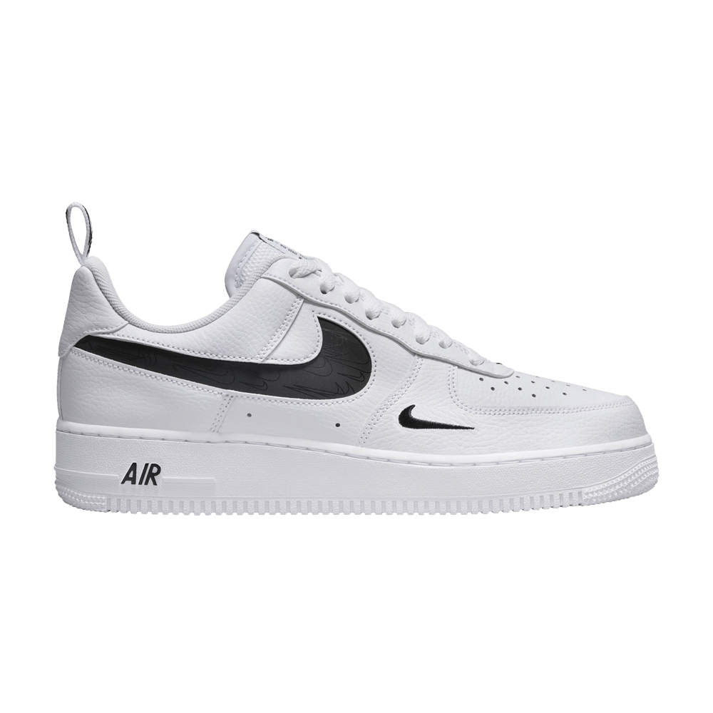 Nike Air Force 1 '07 LV8 'Reflective Swoosh - White Black'