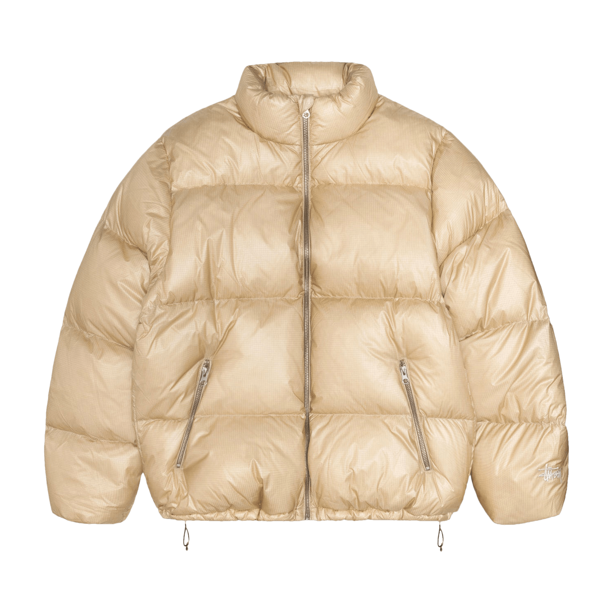 Stussy Down Puffer Parachute Ripstop 'Cayote'