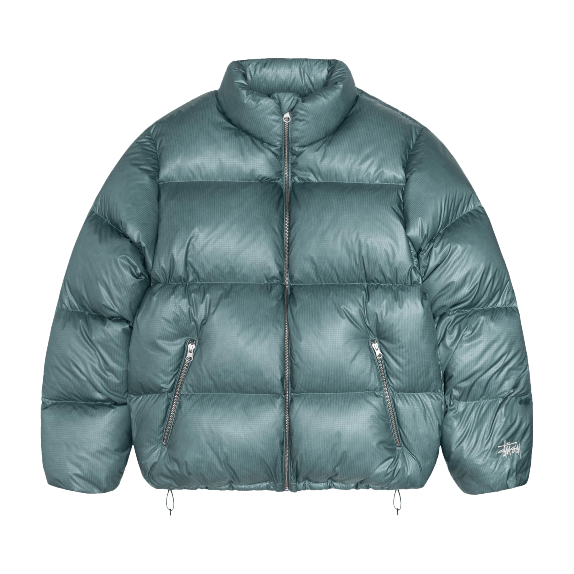 Stussy Down Puffer Parachute Ripstop 'Powder Blue'