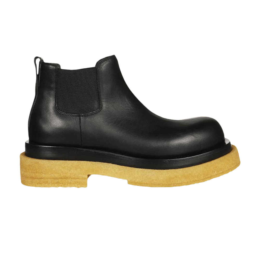 Buy Bottega Veneta Wmns Lug Boot 'Fur - Black' - 678091 V1BN1 1000