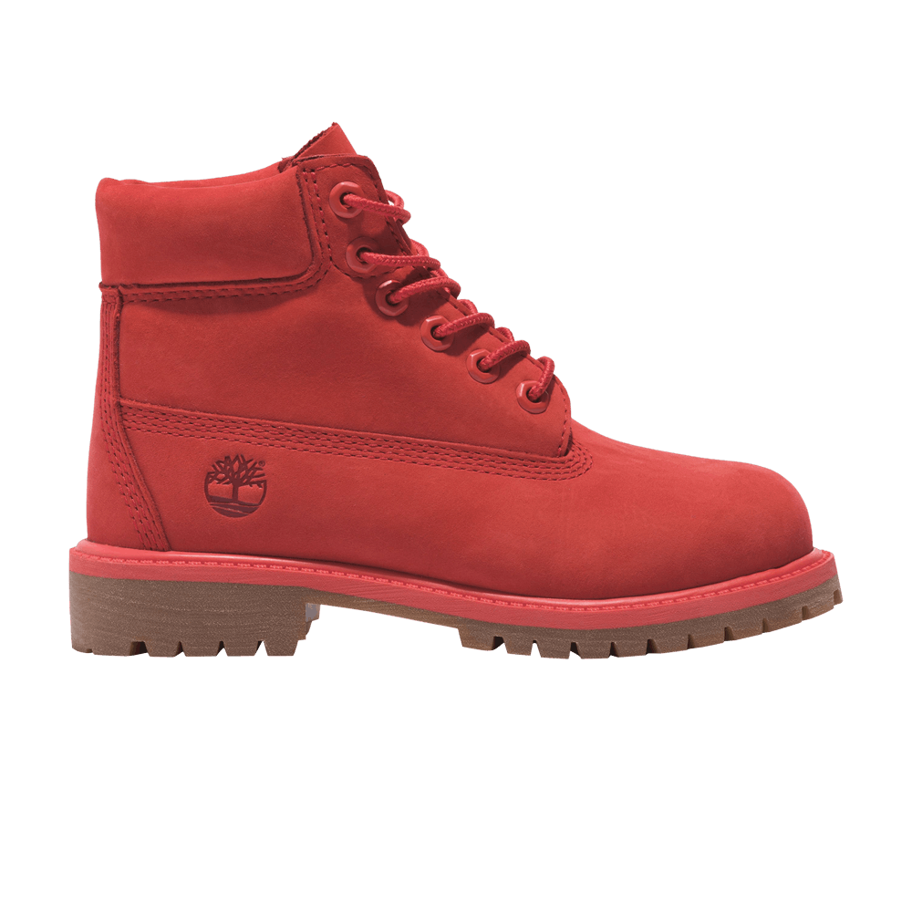Timberland 6 Inch Premium Boot Junior '50th Anniversary - Medium Red'