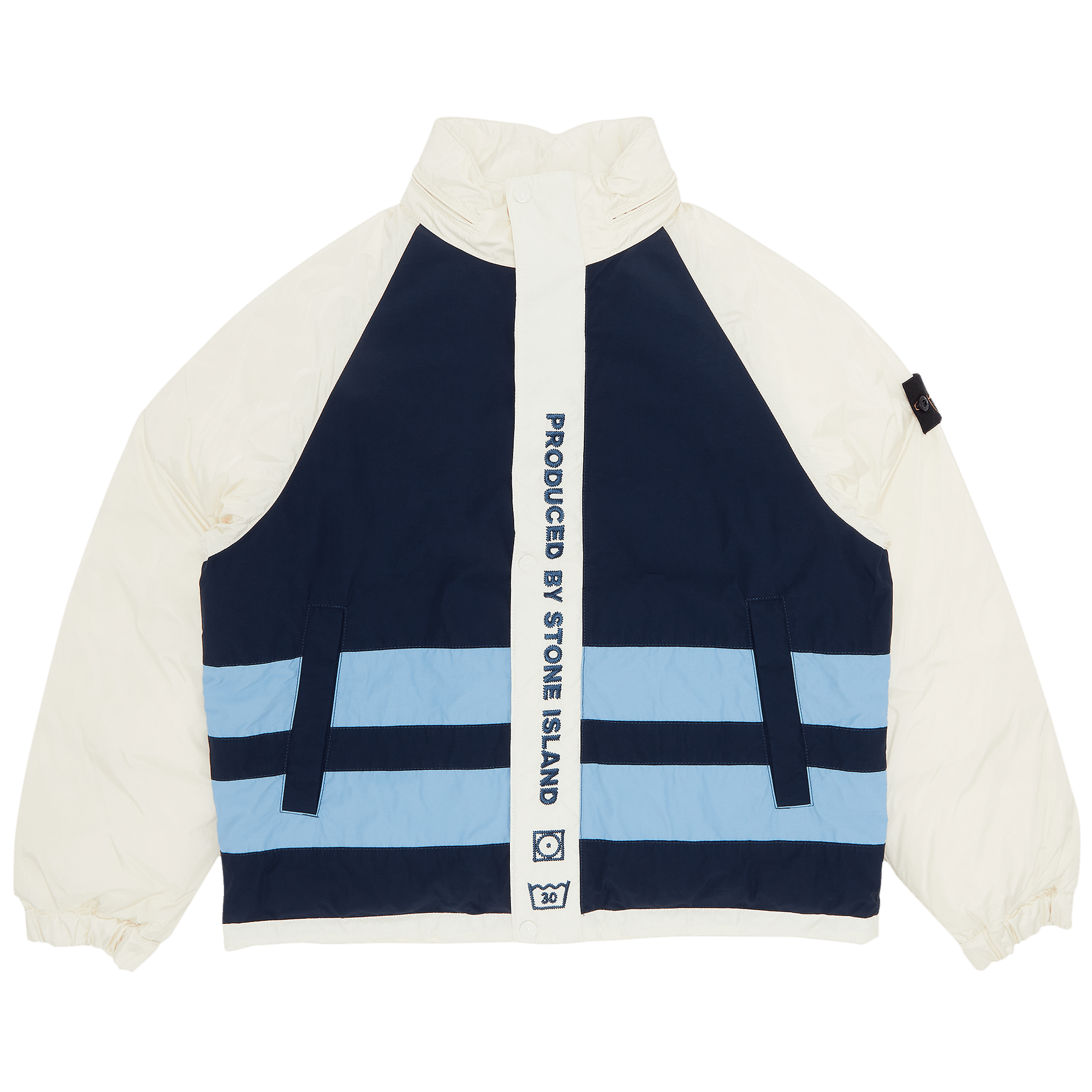 Supreme x Stone Island Reversible Down Puffer Jacket 'White'