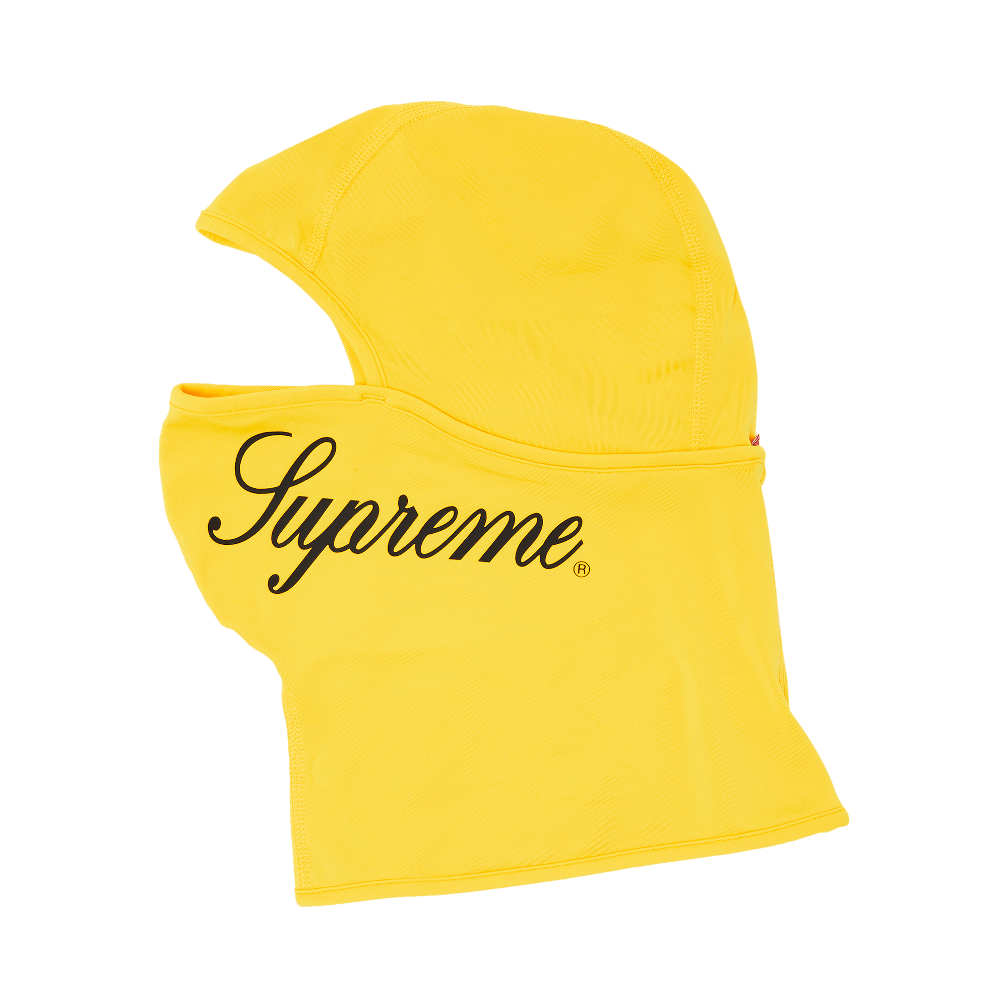 Supreme Script Lightweight Balaclava 'Yellow'