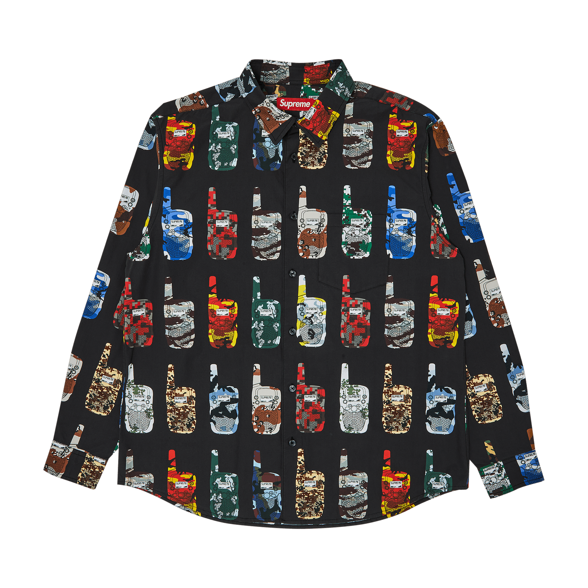 Supreme Walkie Talkie Shirt 'Black'