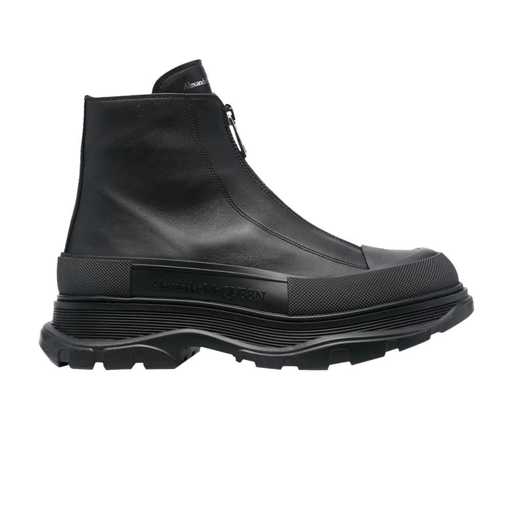 Alexander McQueen Tread Slick Zip Boots 'Black'