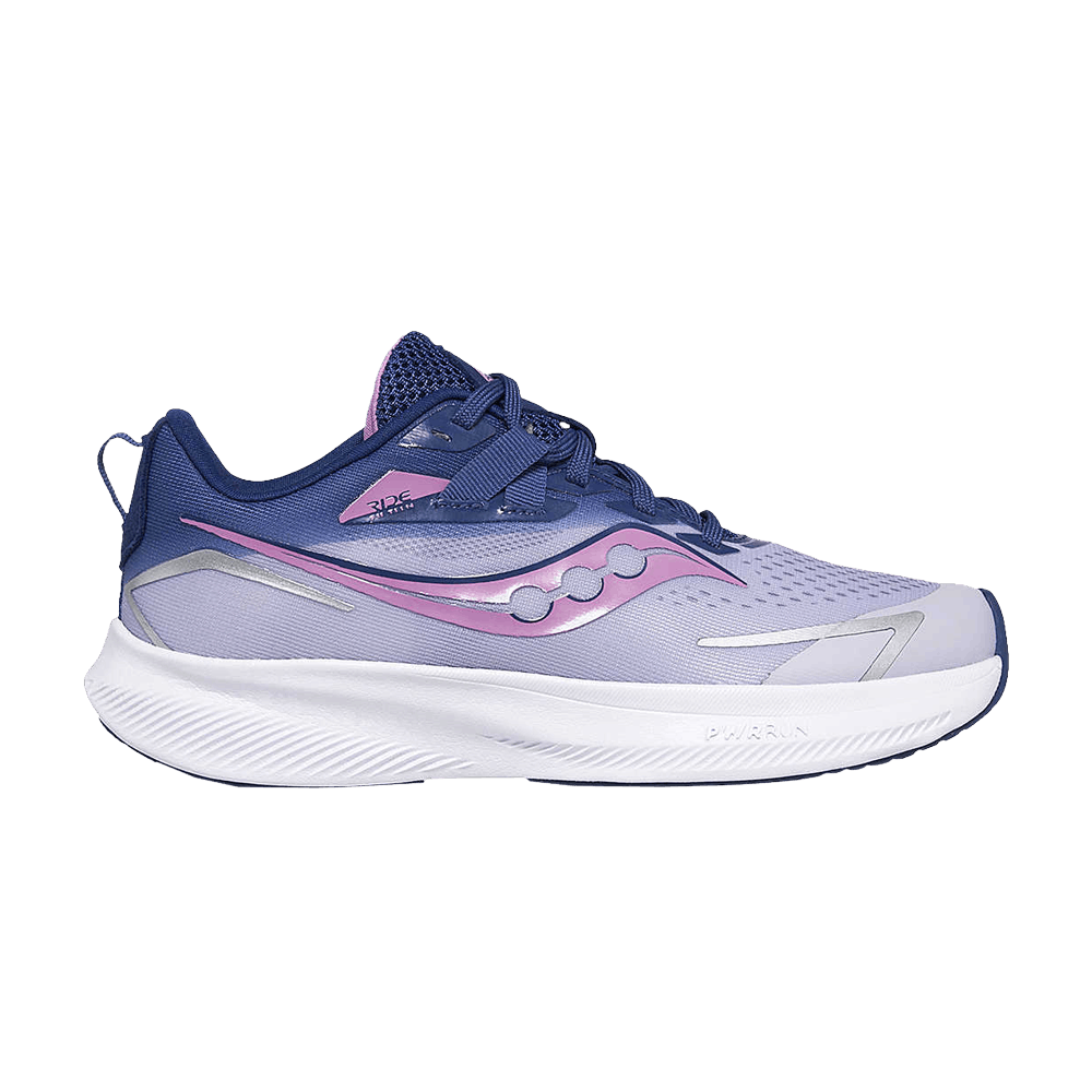 Saucony Ride 15 Big Kid 'Mauve Indigo'