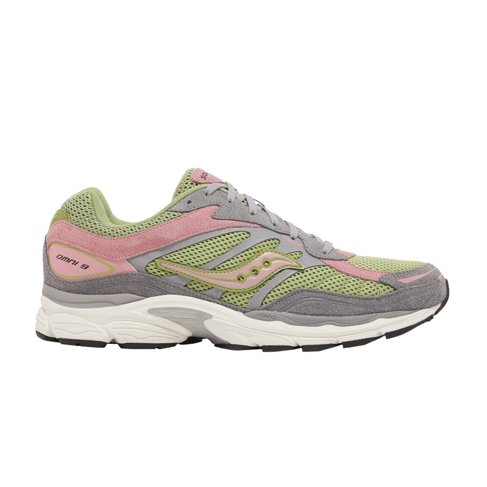Saucony ProGrid Omni 9 Premium 'Grey Green Pink'