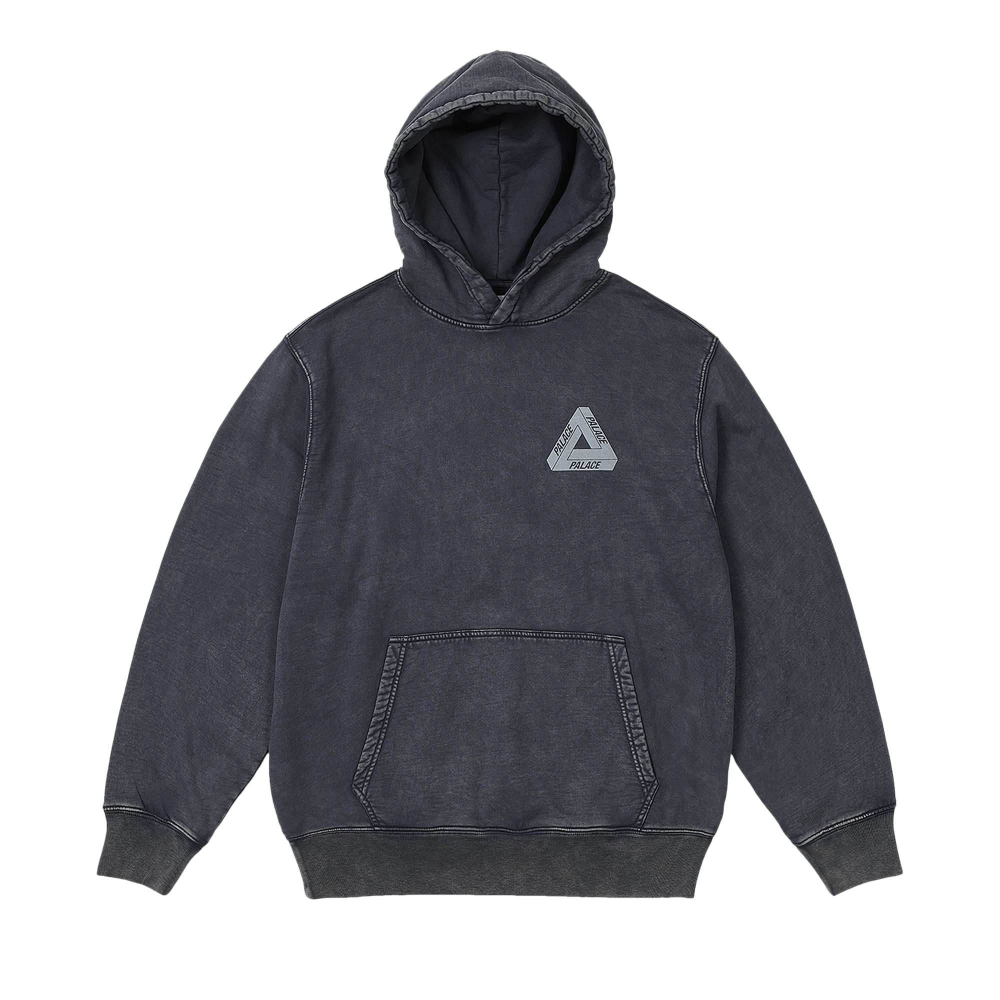Palace Washed Out Tri-Ferg Hood 'Navy'