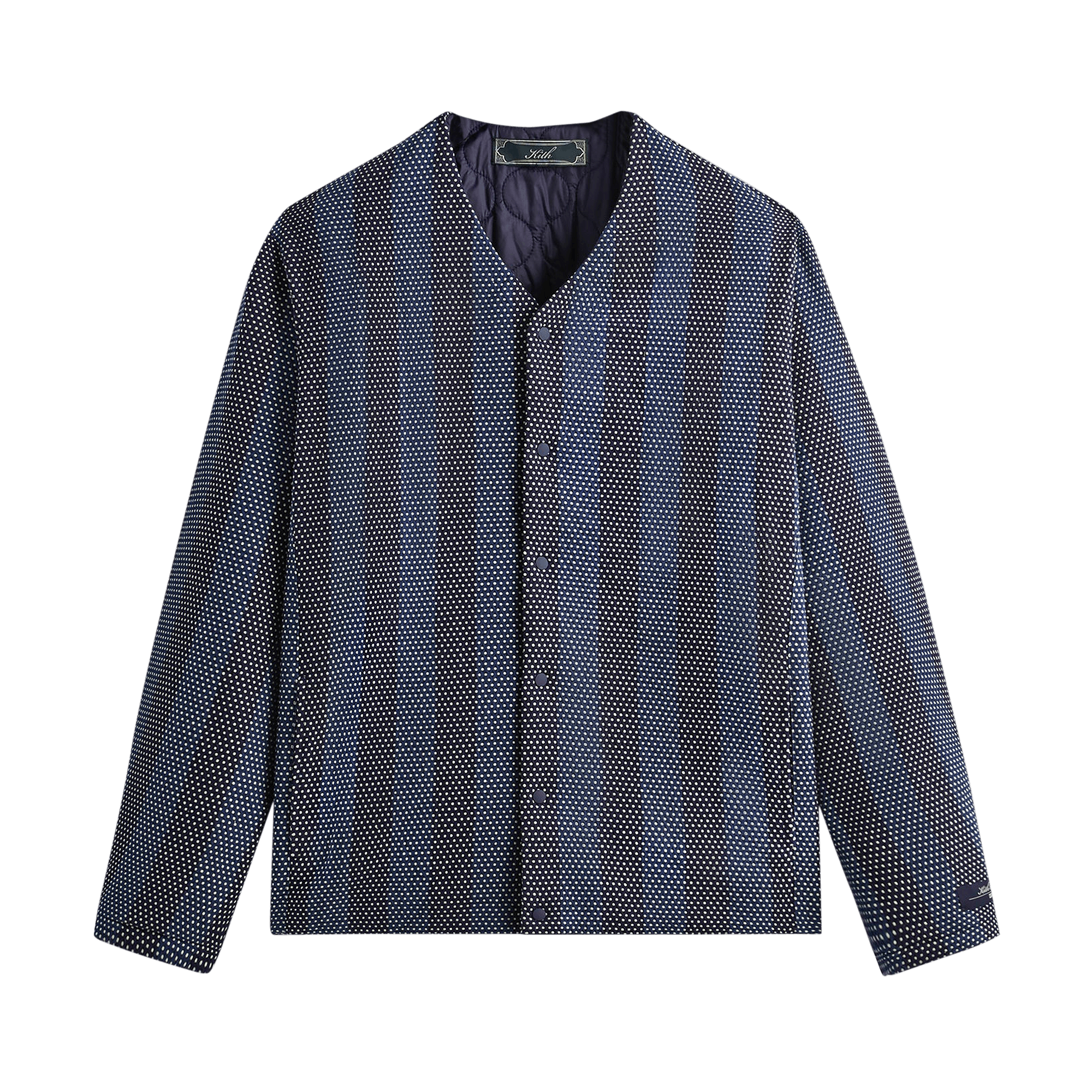 Kith Indigo Stitch Winfield Quilted Liner 'Nocturnal'