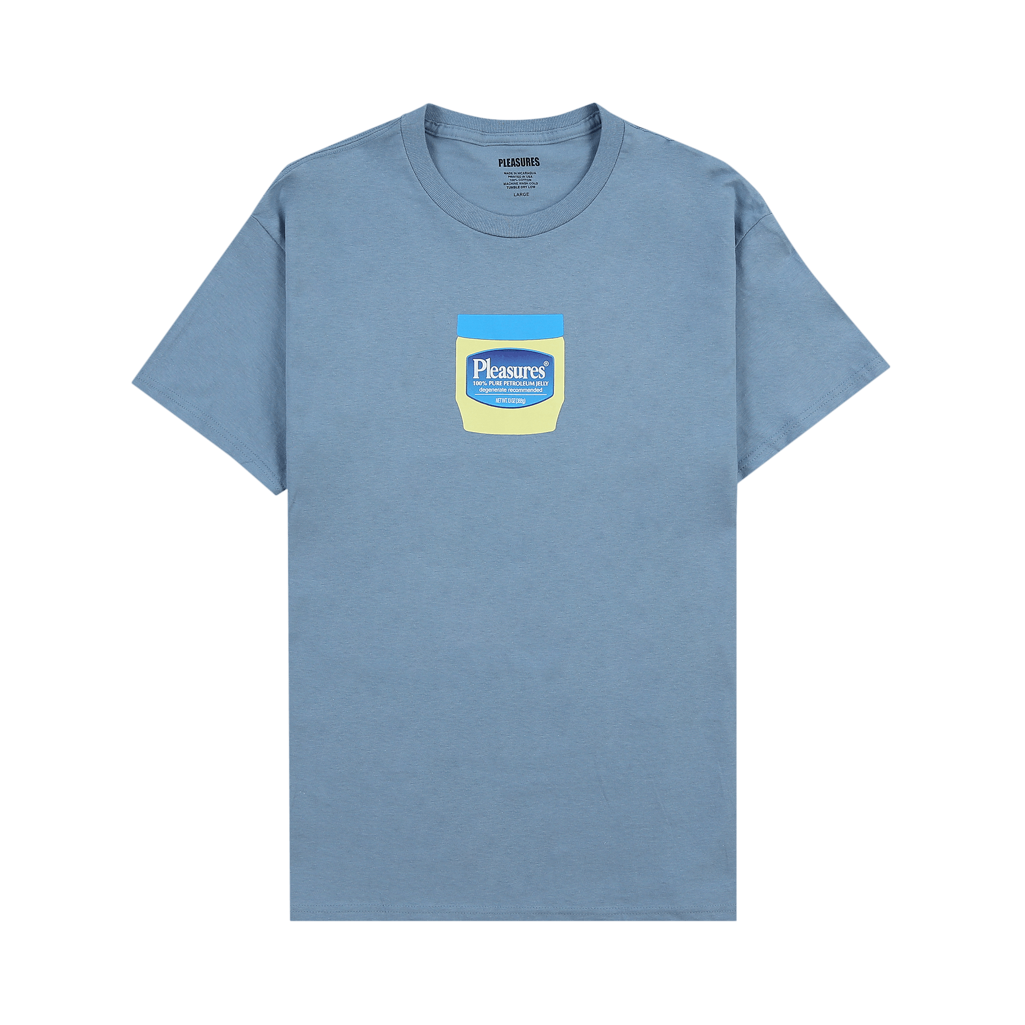 Pleasures Jelly T-Shirt 'Stone Blue'