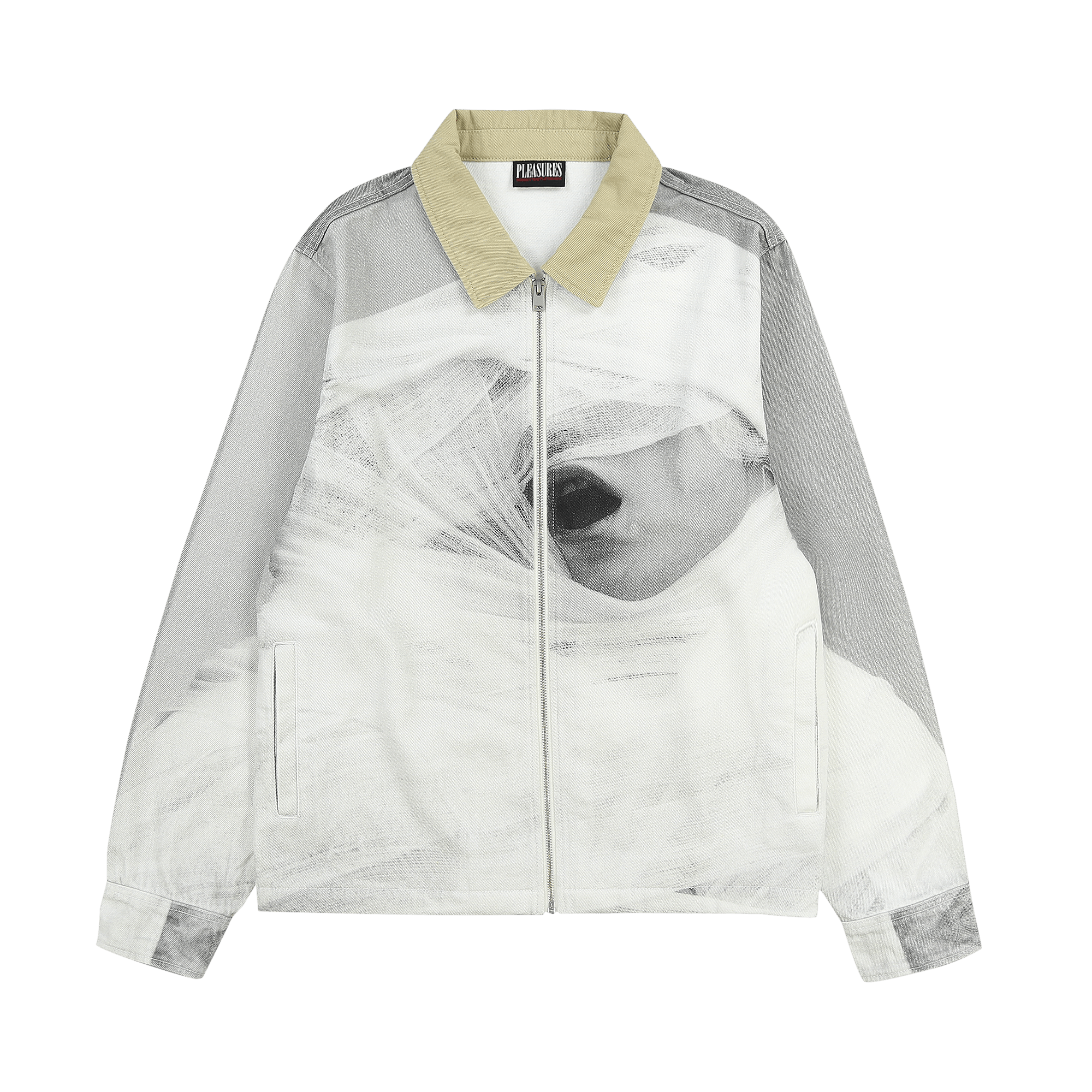 Pleasures Gauze Work Jacket 'Grey'