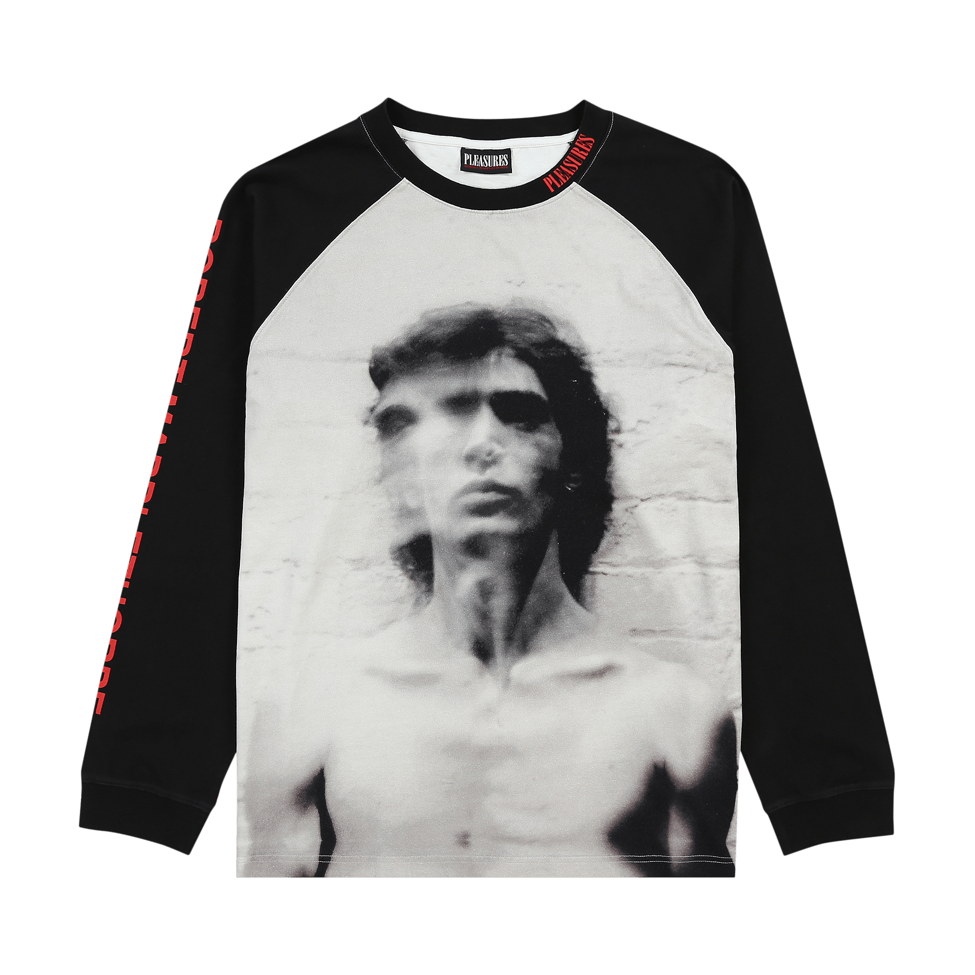 Pleasures Self Portrait Raglan Long-Sleeve 'Black'