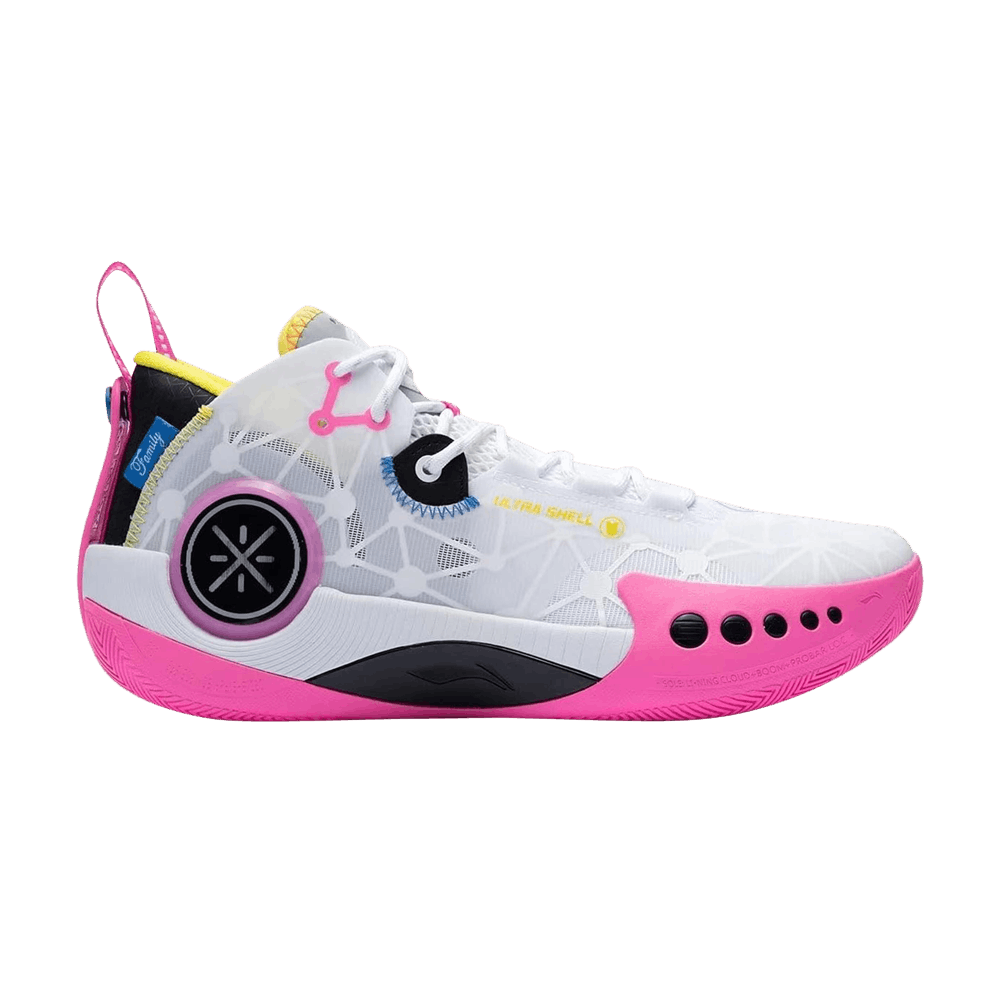 Li-Ning Wade Shadow 3 On Court 'White Pink'