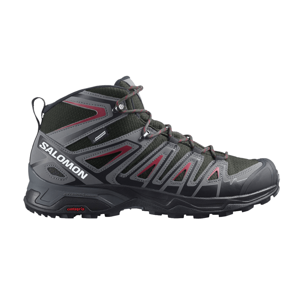 Salomon X Ultra Pioneer Mid CSWP 'Peat Biking Red'