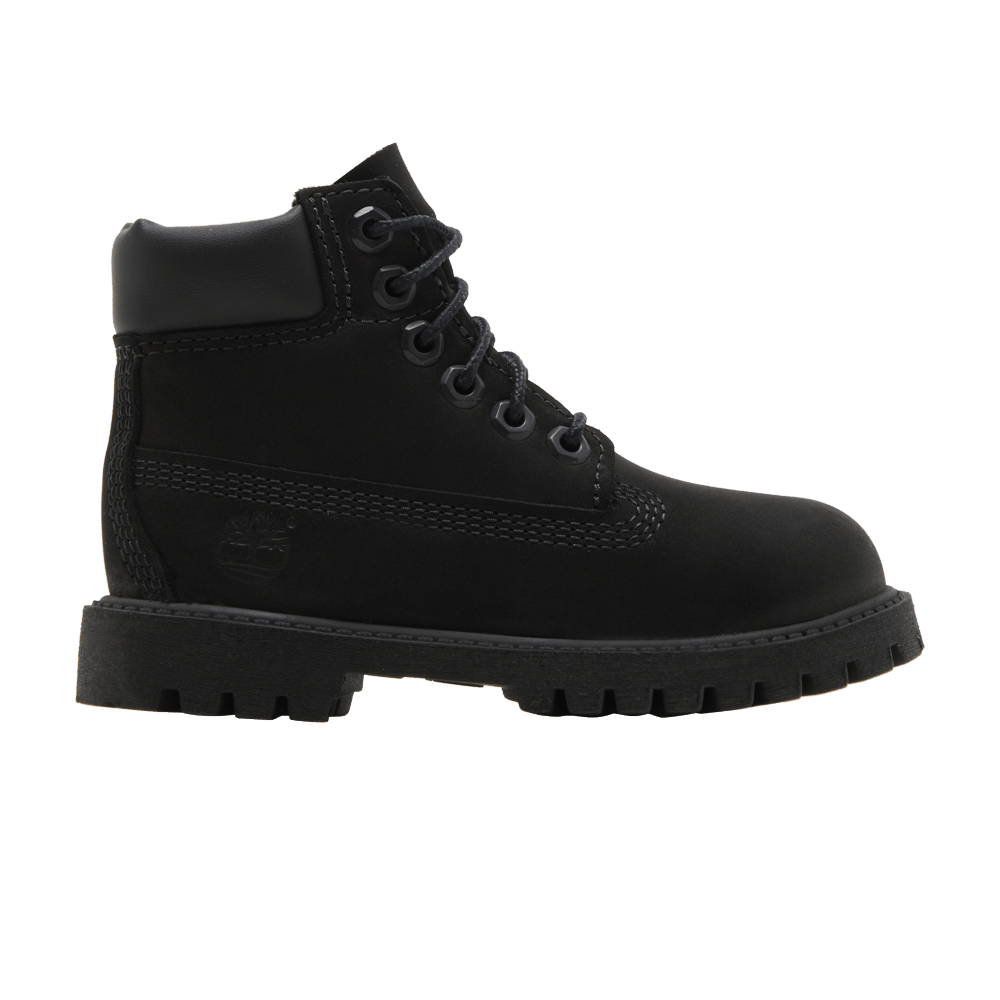 Timberland 6 Inch Premium Boot Toddler 'Triple Black'