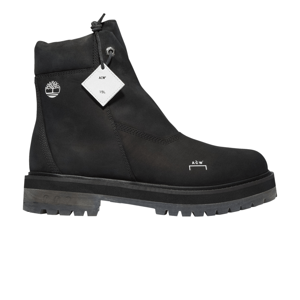 A-Cold-Wall* x Timberland 6 Inch Side Zip Boot 'Jet Black'