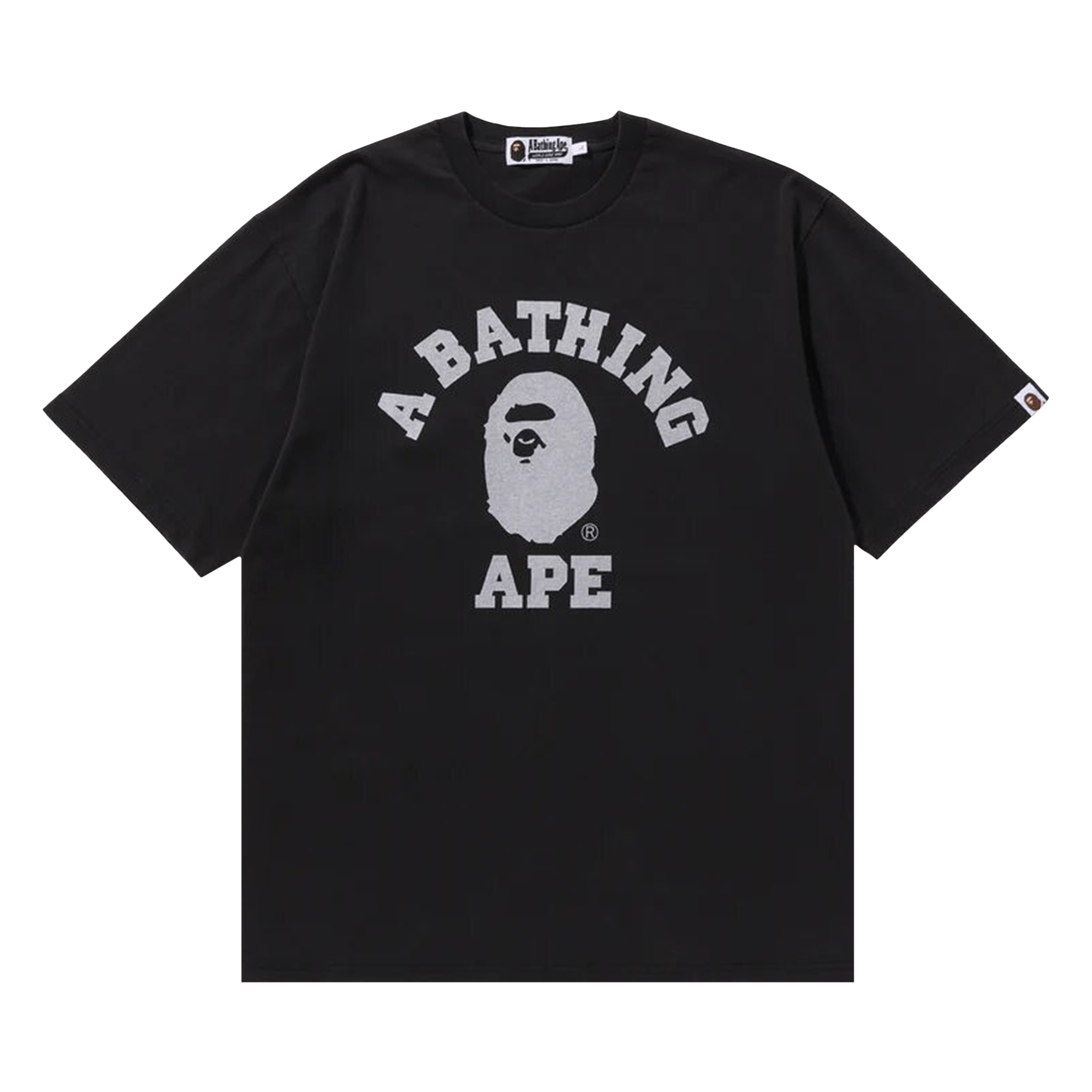 BAPE College Overdye Tee 'Black'