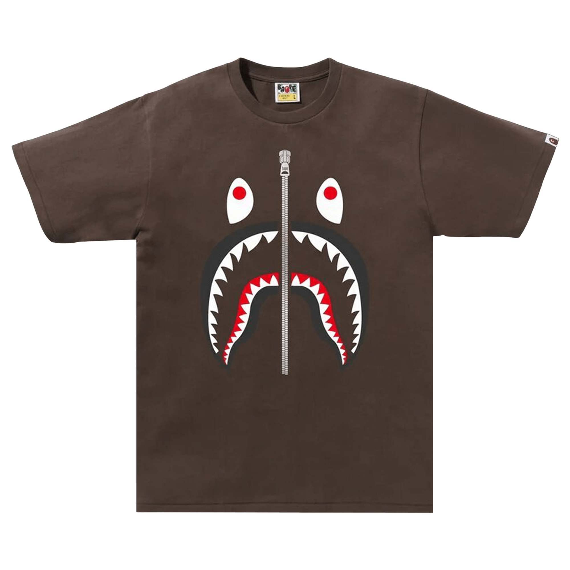 BAPE Shark Tee 'Brown'