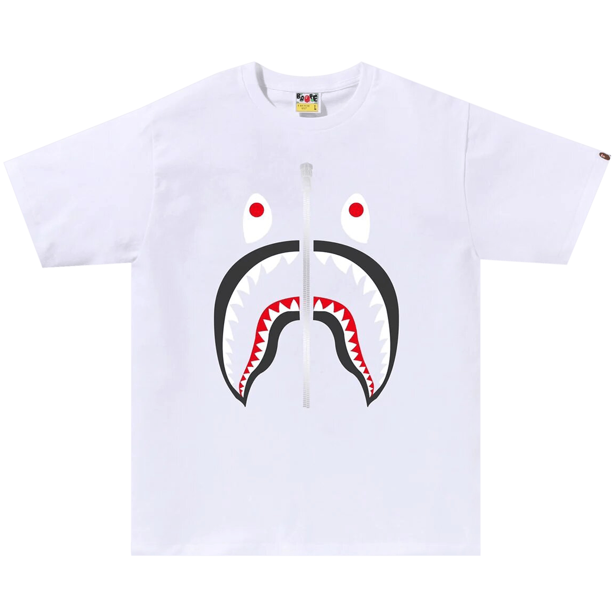 BAPE Shark Tee 'White'