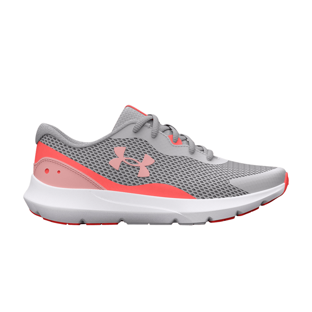 Under Armour Surge 3 GS 'Halo Grey Pink Fizz'