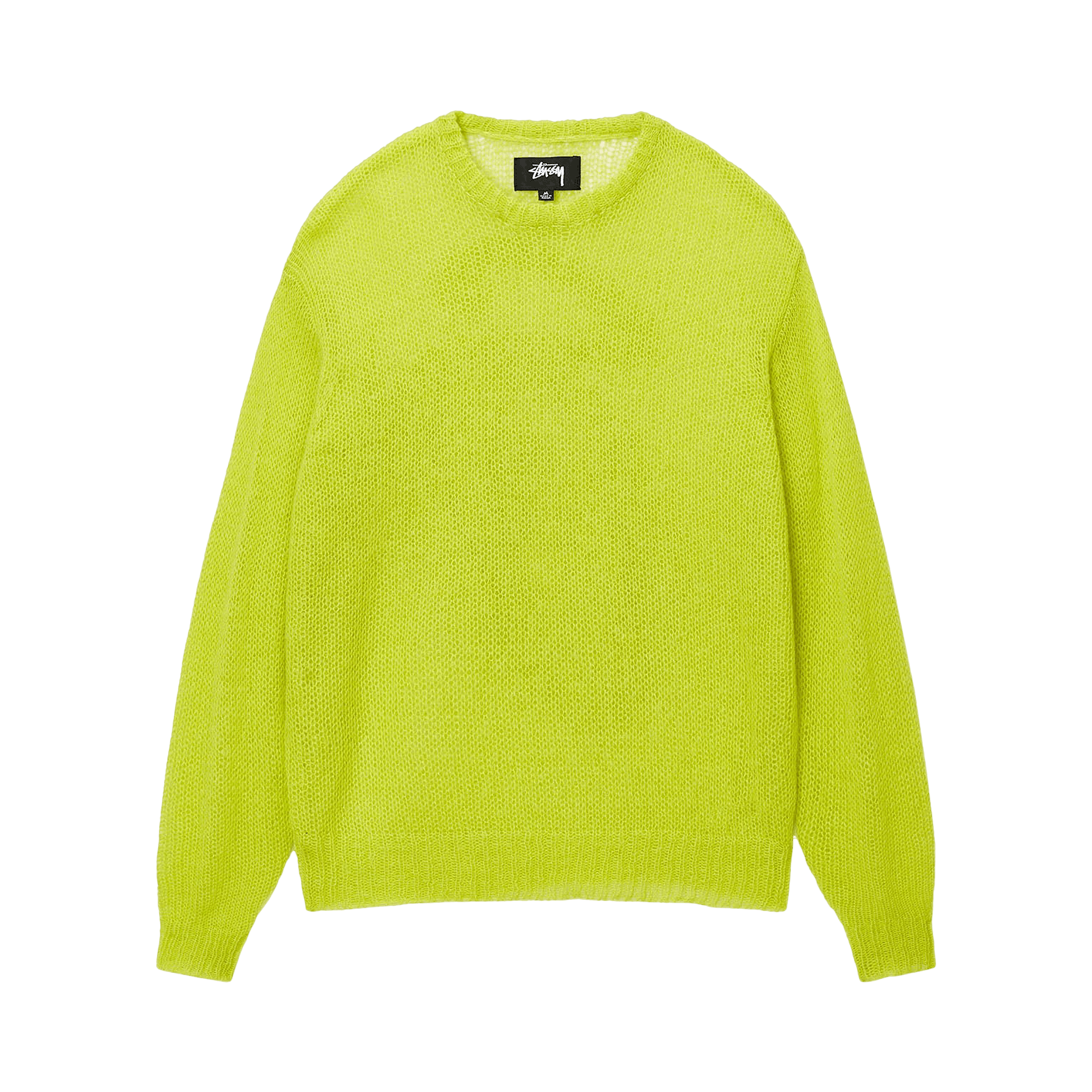 Stussy Loose Knit Sweater 'Lime'
