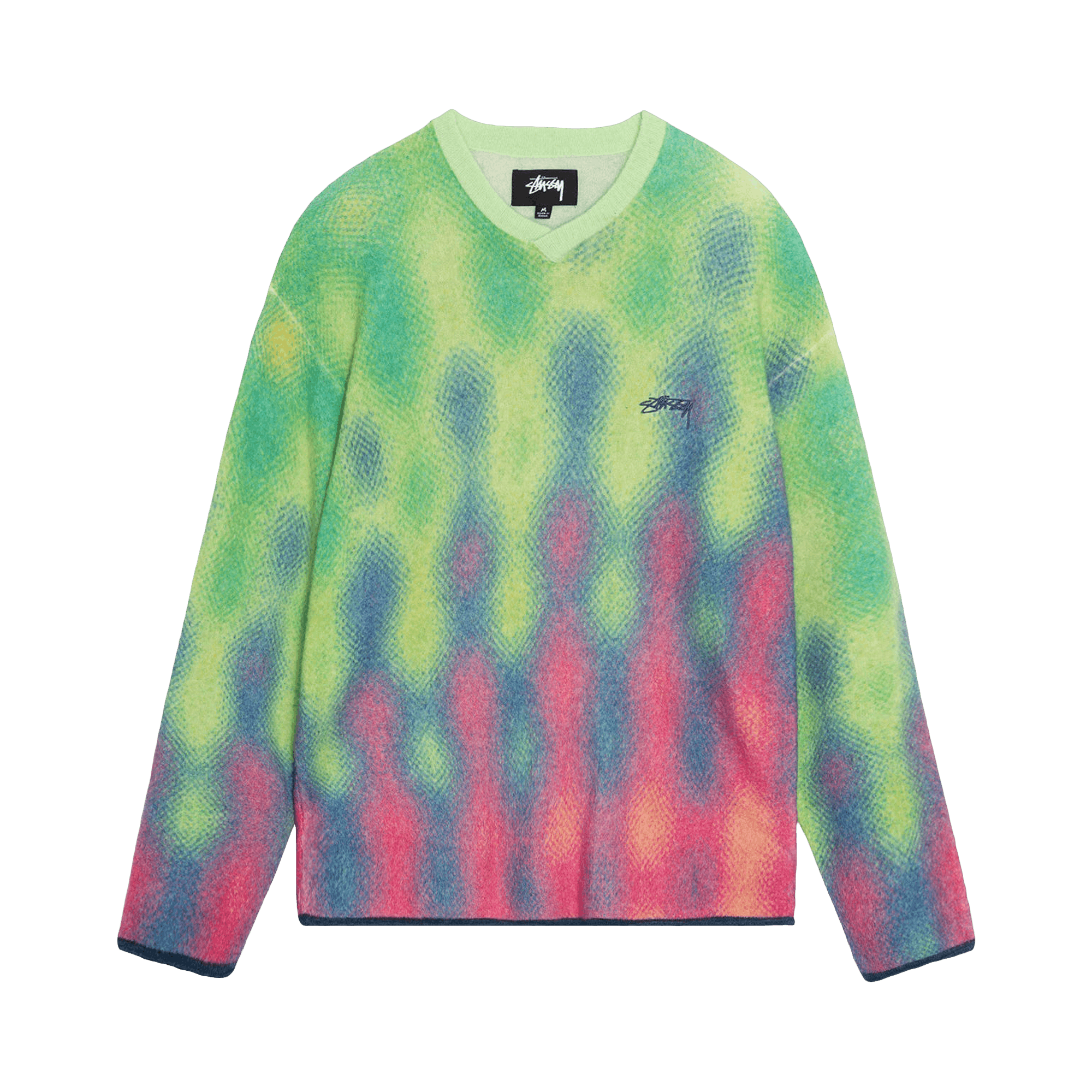 Stussy Gradient Dot Brushed Sweater 'Multicolor'