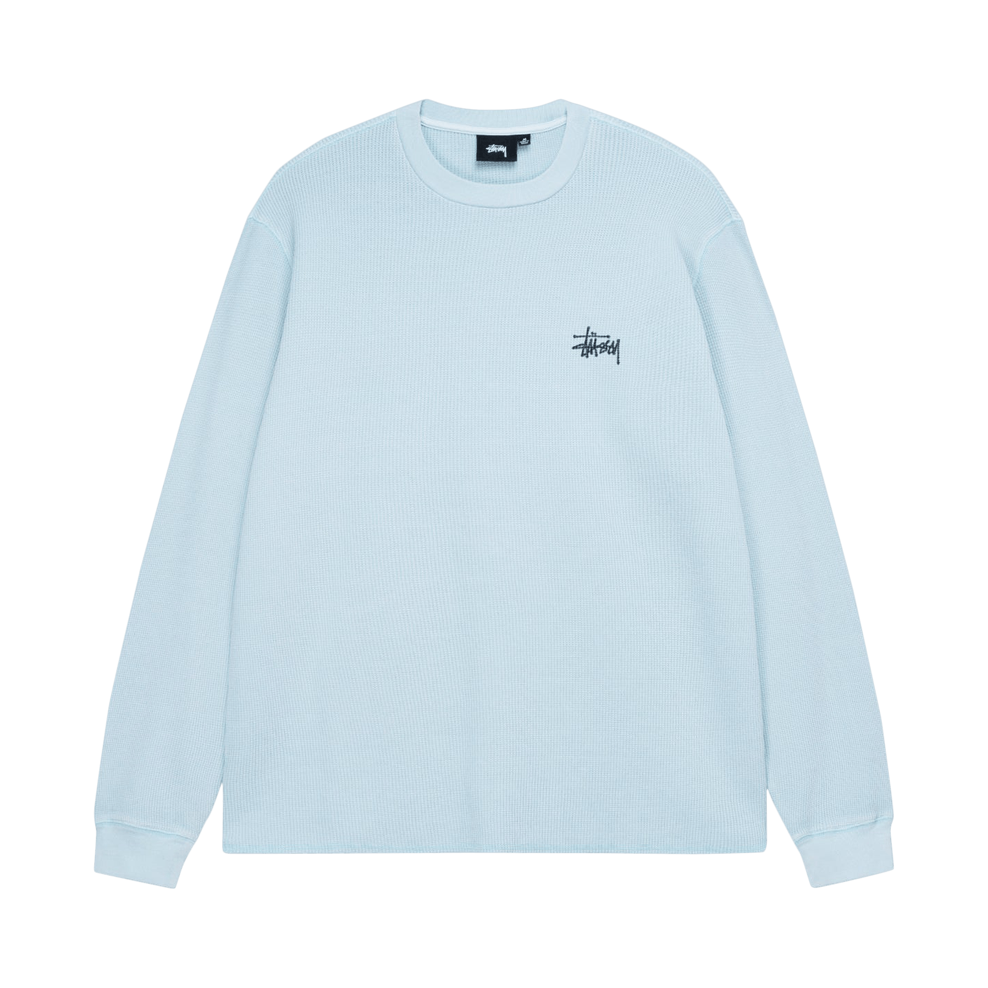 Stussy Basic Stock Long-Sleeve Thermal 'Light Blue'