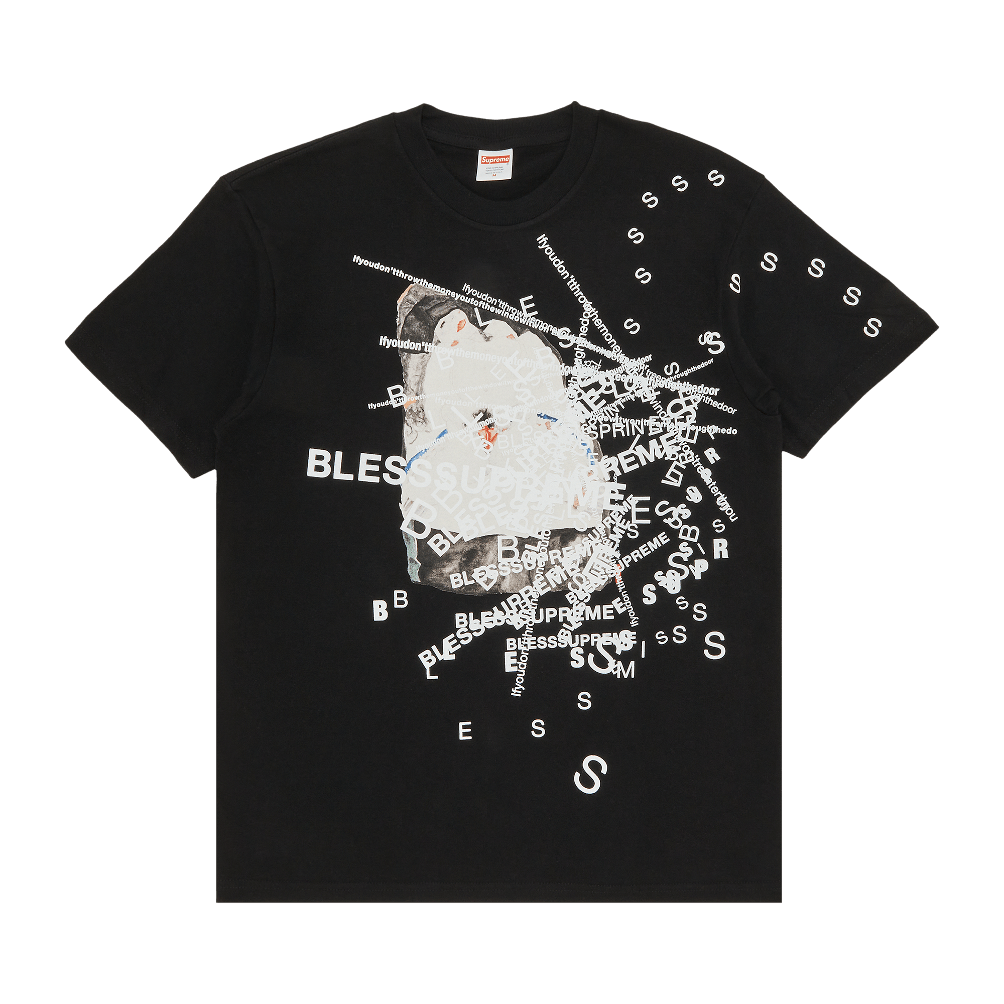 Supreme x Bless Observed In A Dream Tee 'Black'