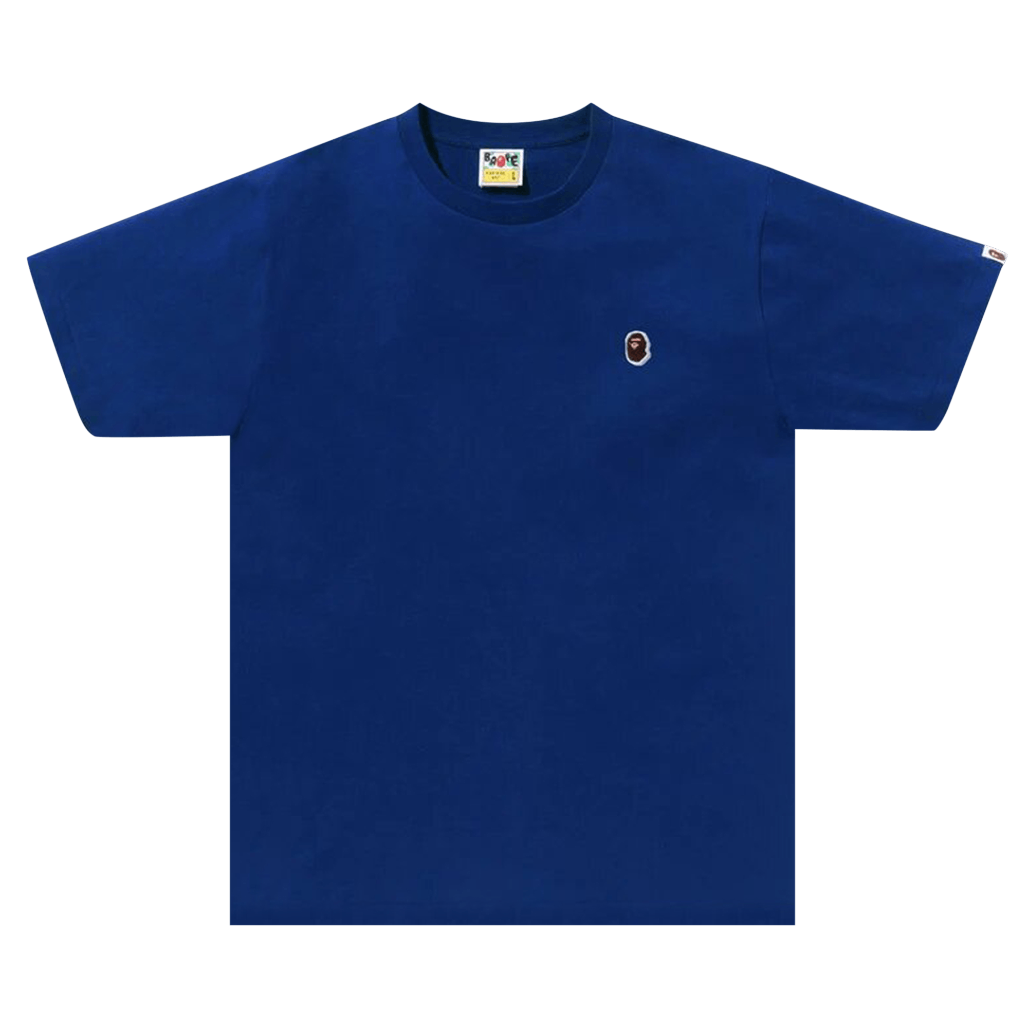 BAPE Ape Head One Point Tee 'Blue'