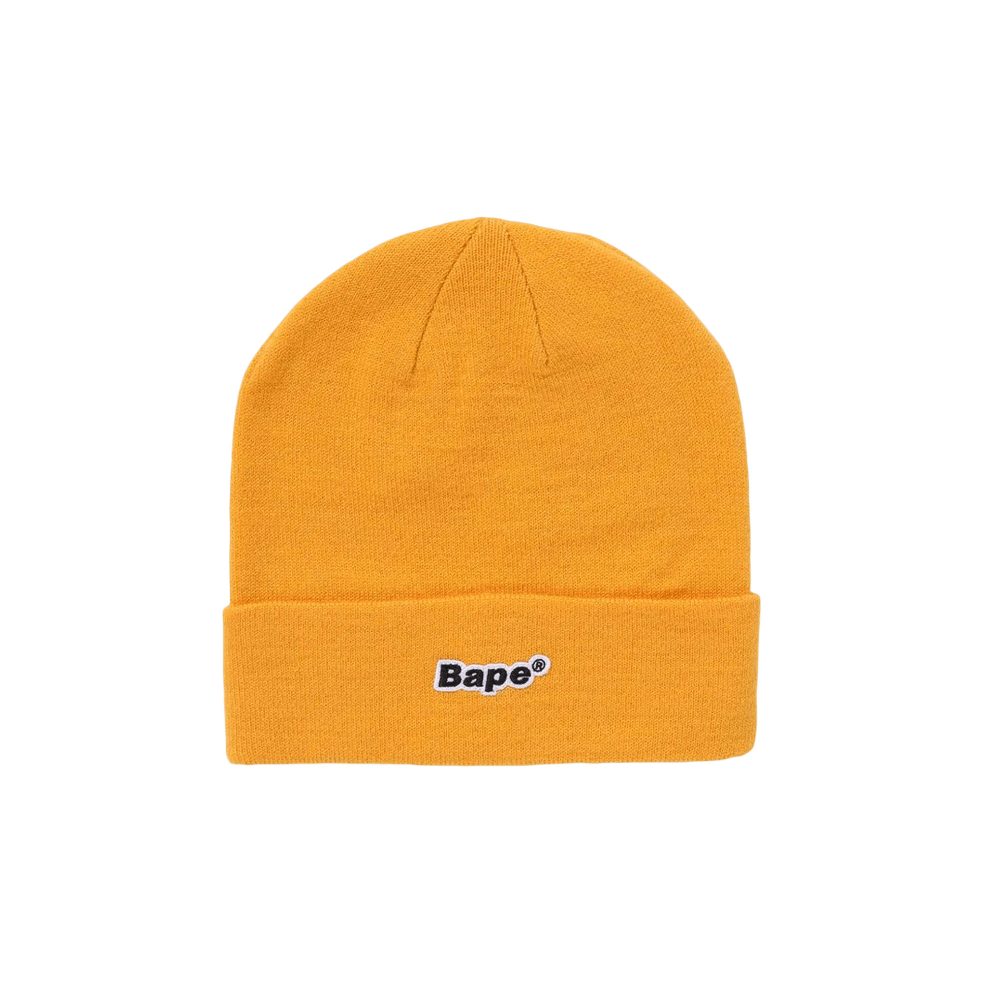 BAPE Patch Knit Cap 'Yellow'