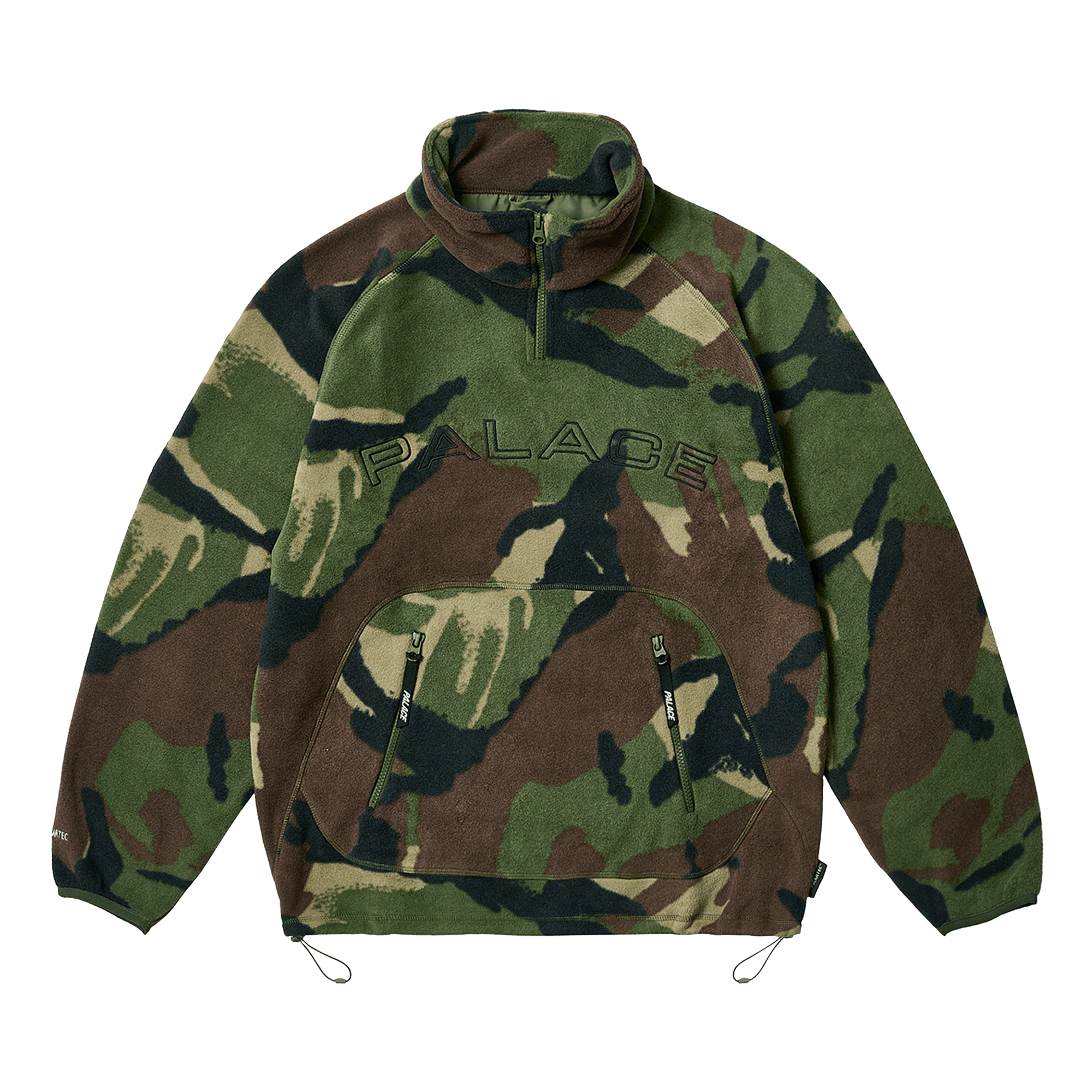 Palace Polartec Fleece Funnel 'Woodland Camo'
