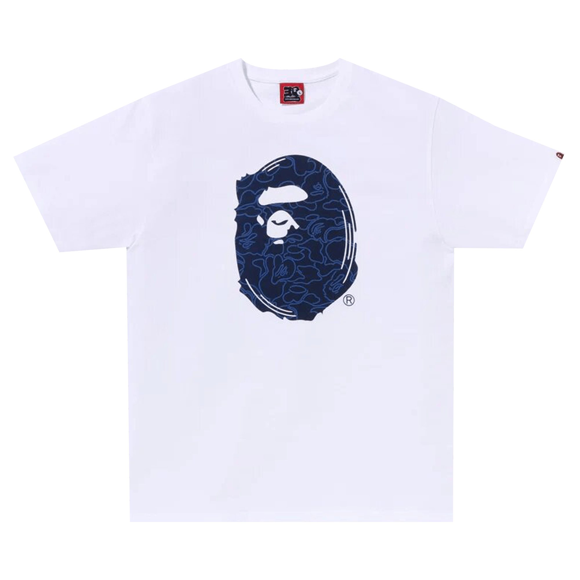 BAPE 30th Anniversary Tee #1 'White/Navy'