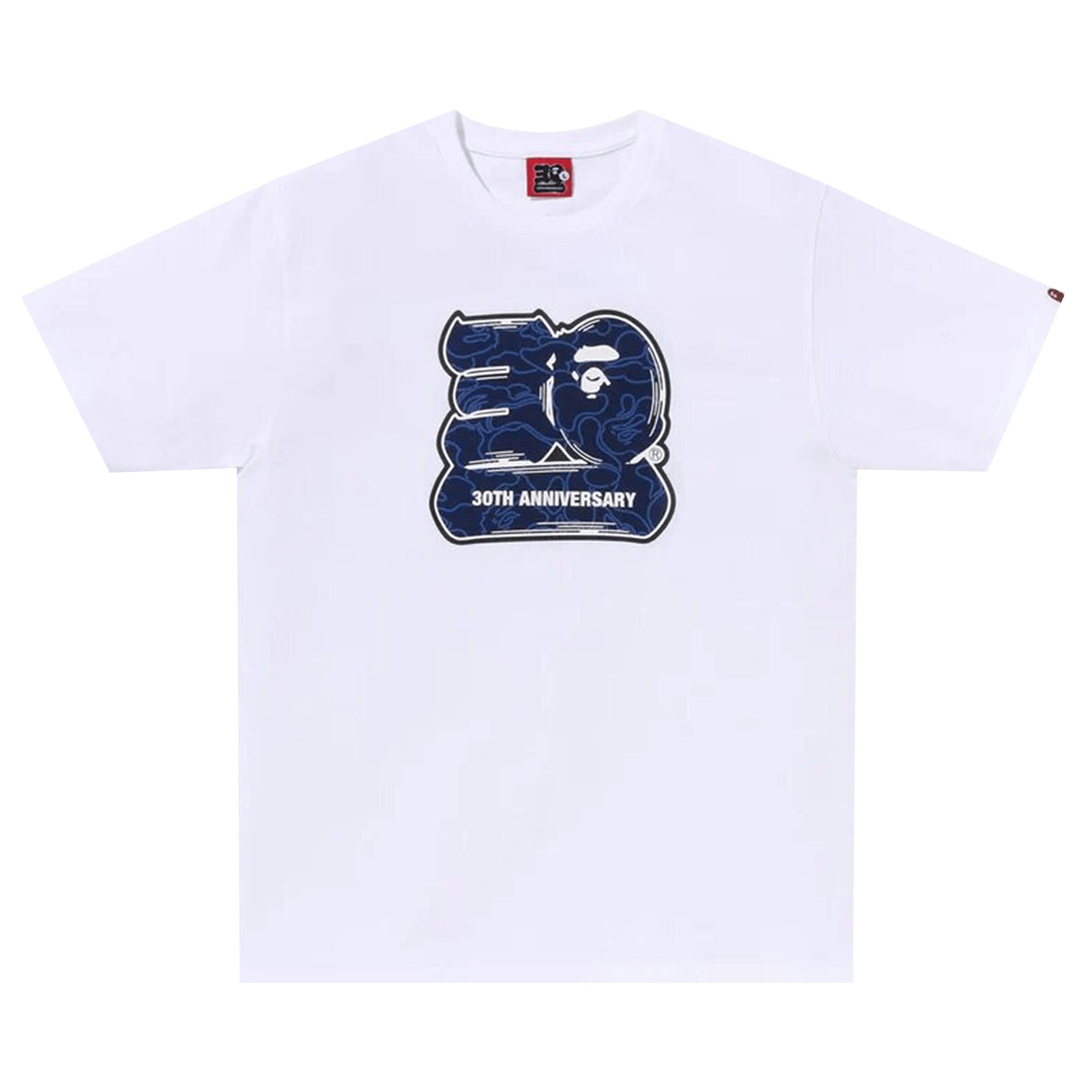 BAPE 30th Anniversary Tee #2 'White/Navy'