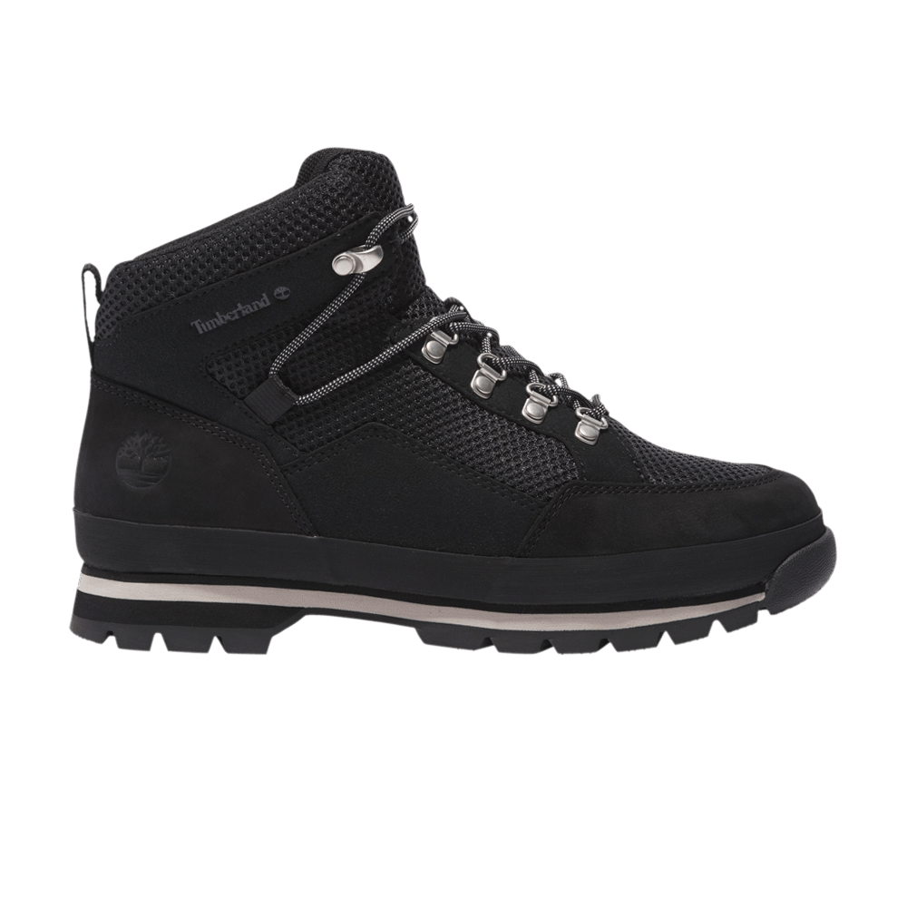 Timberland Wmns Euro Hiker Mid Boot 'Triple Black'