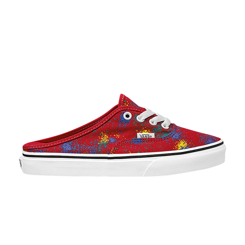 Vans Authentic Mule 'Overspray - Racing Red'