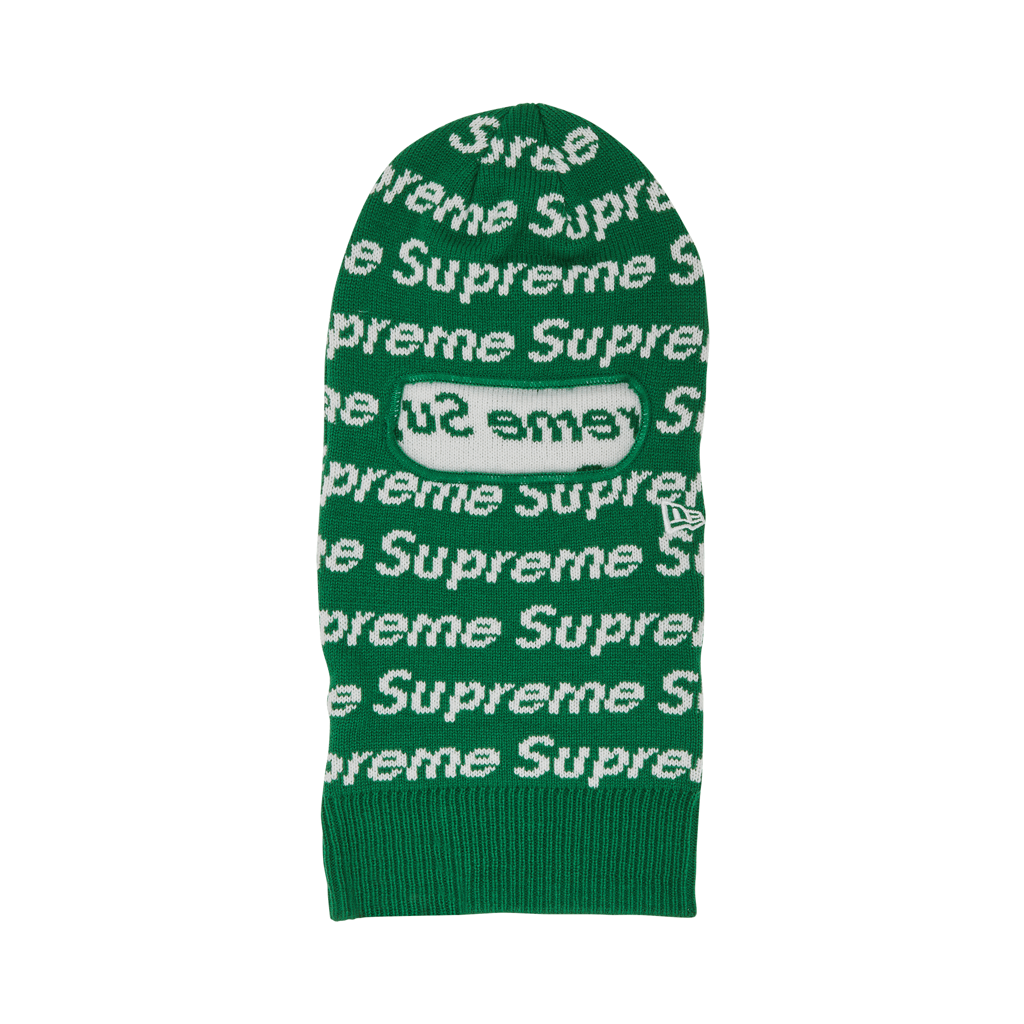 Supreme x New Era Repeat Balaclava 'Green'