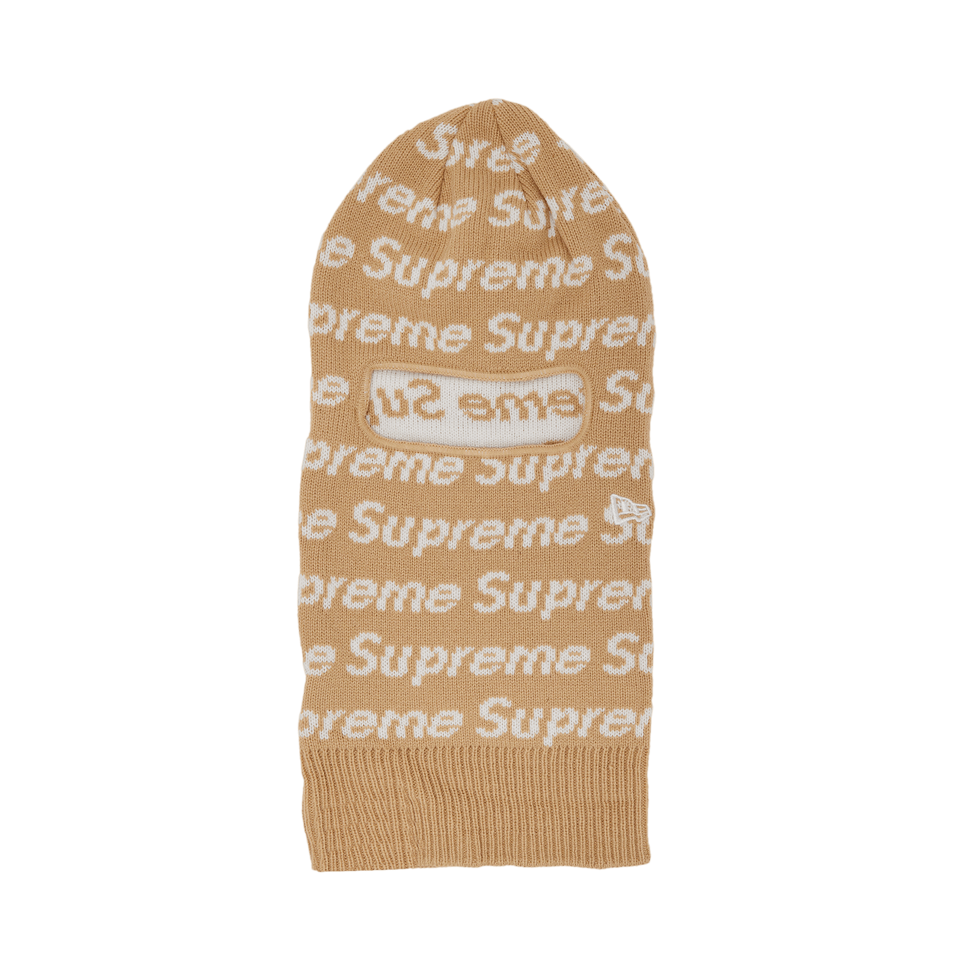 Supreme x New Era Repeat Balaclava 'Taupe'