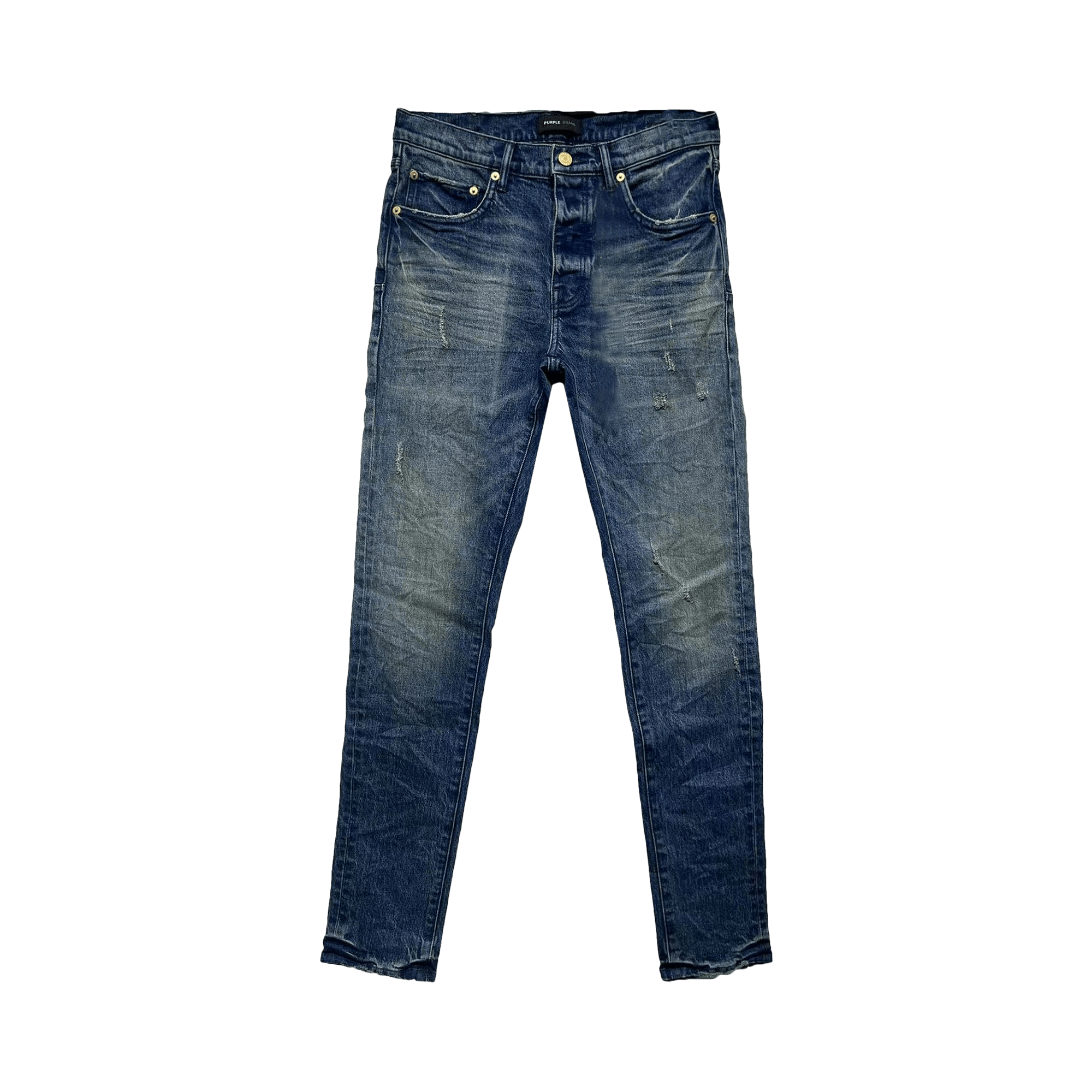 PURPLE BRAND Low Rise Slim Jeans 'Western Blue'