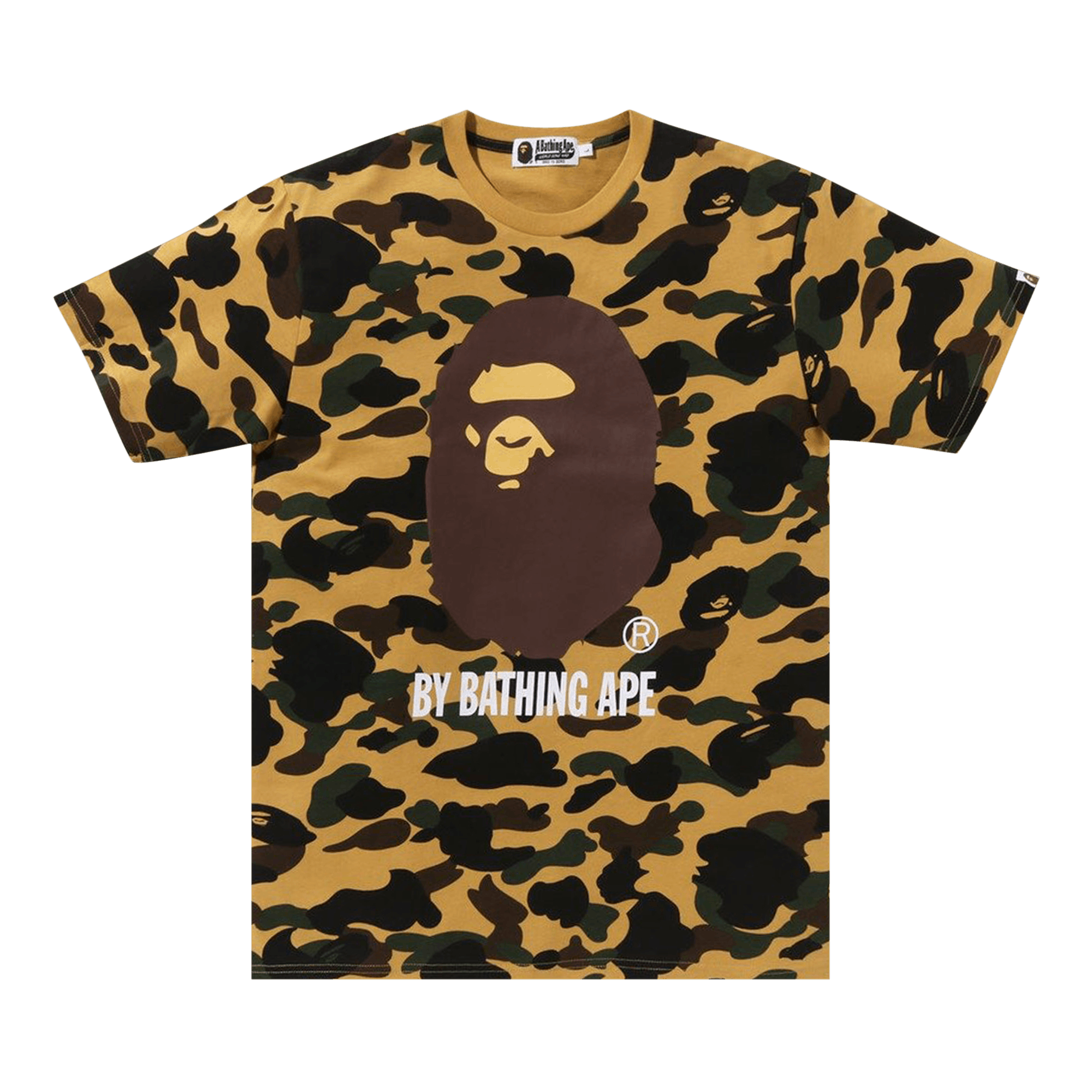 BAPE 1st Camo By Bathing Ape Tee 'Yellow'