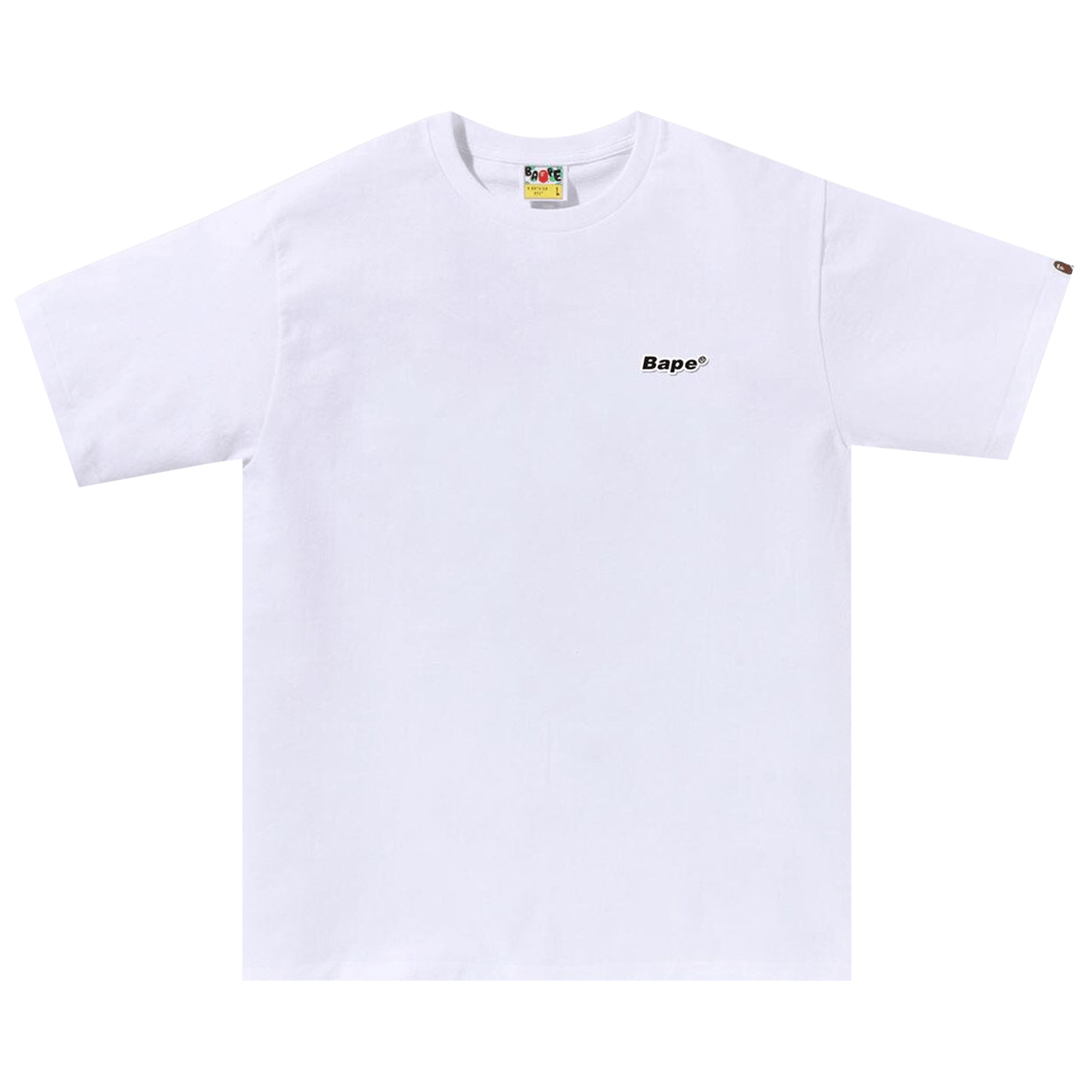 BAPE Colors Graffiti Tee 'White'