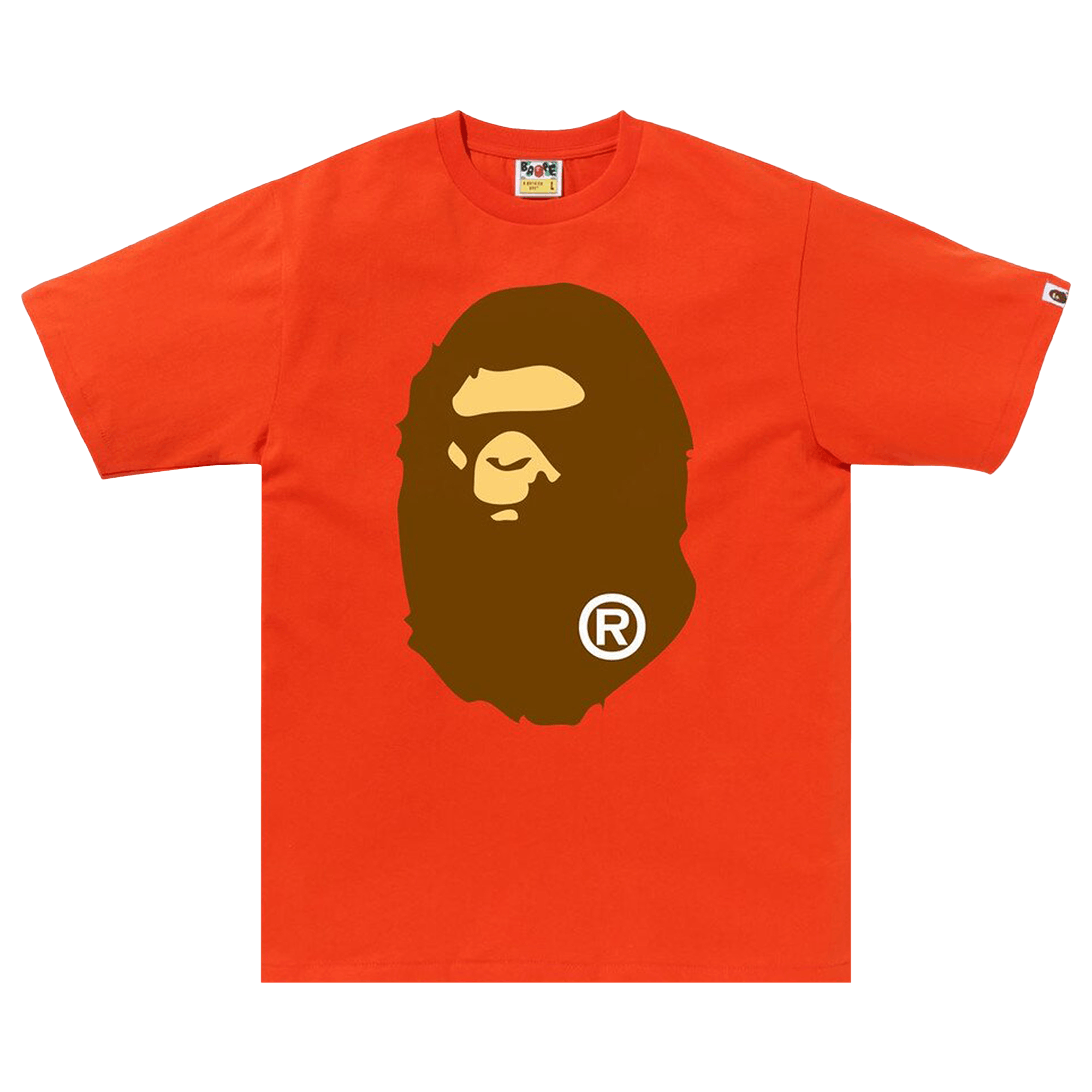 BAPE Big Ape Head Tee 'Orange'