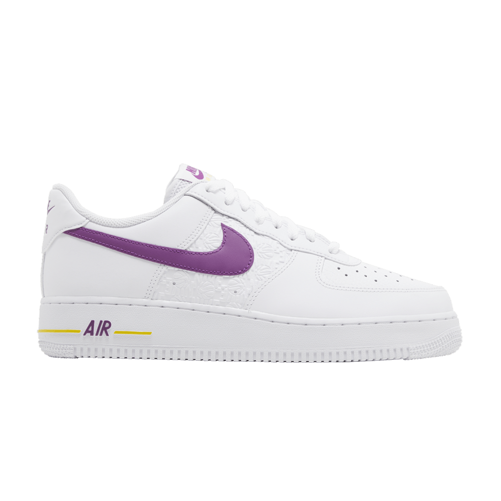 Nike Air Force 1 '07 'Embossed Hoops - Lakers'