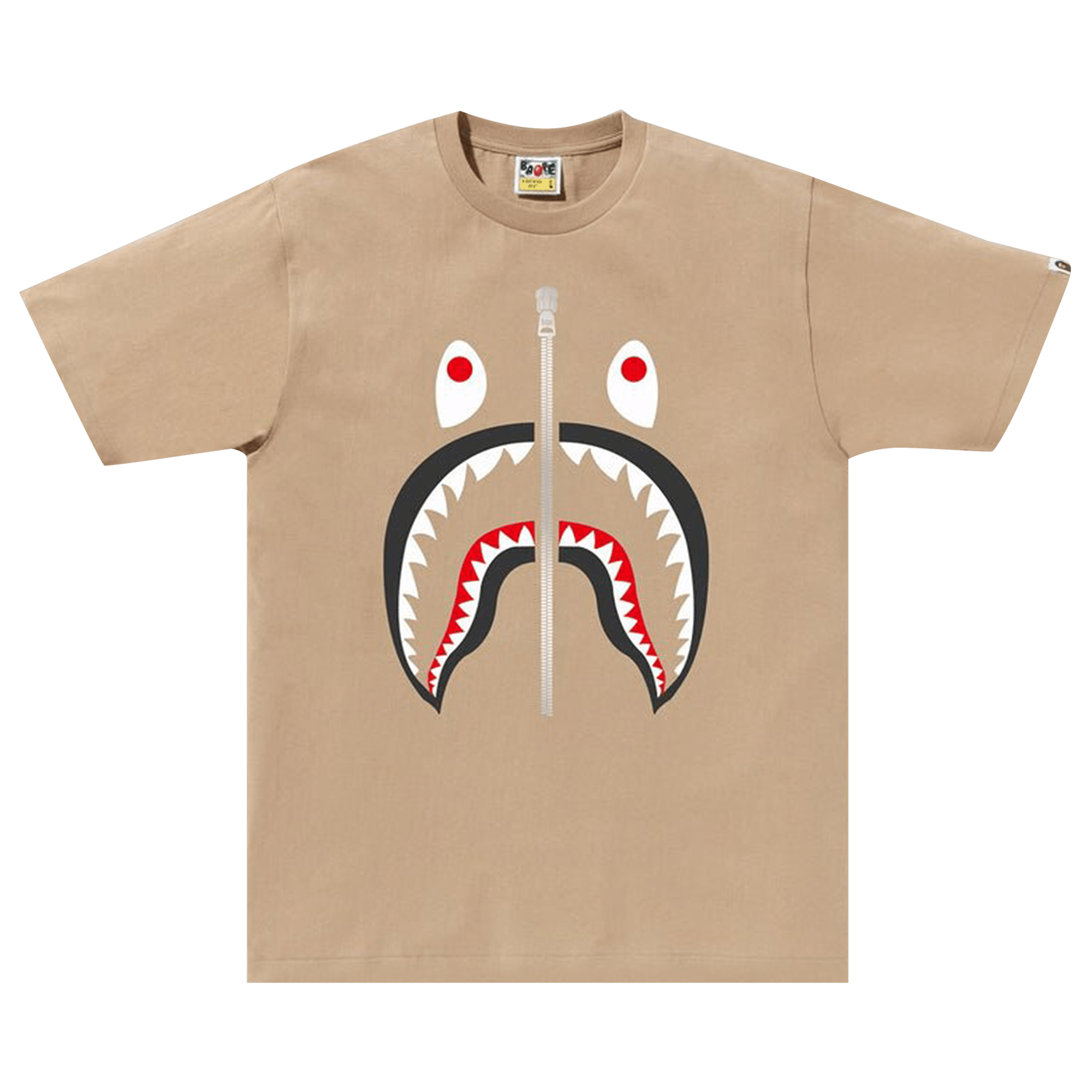 BAPE Shark Tee 'Beige'