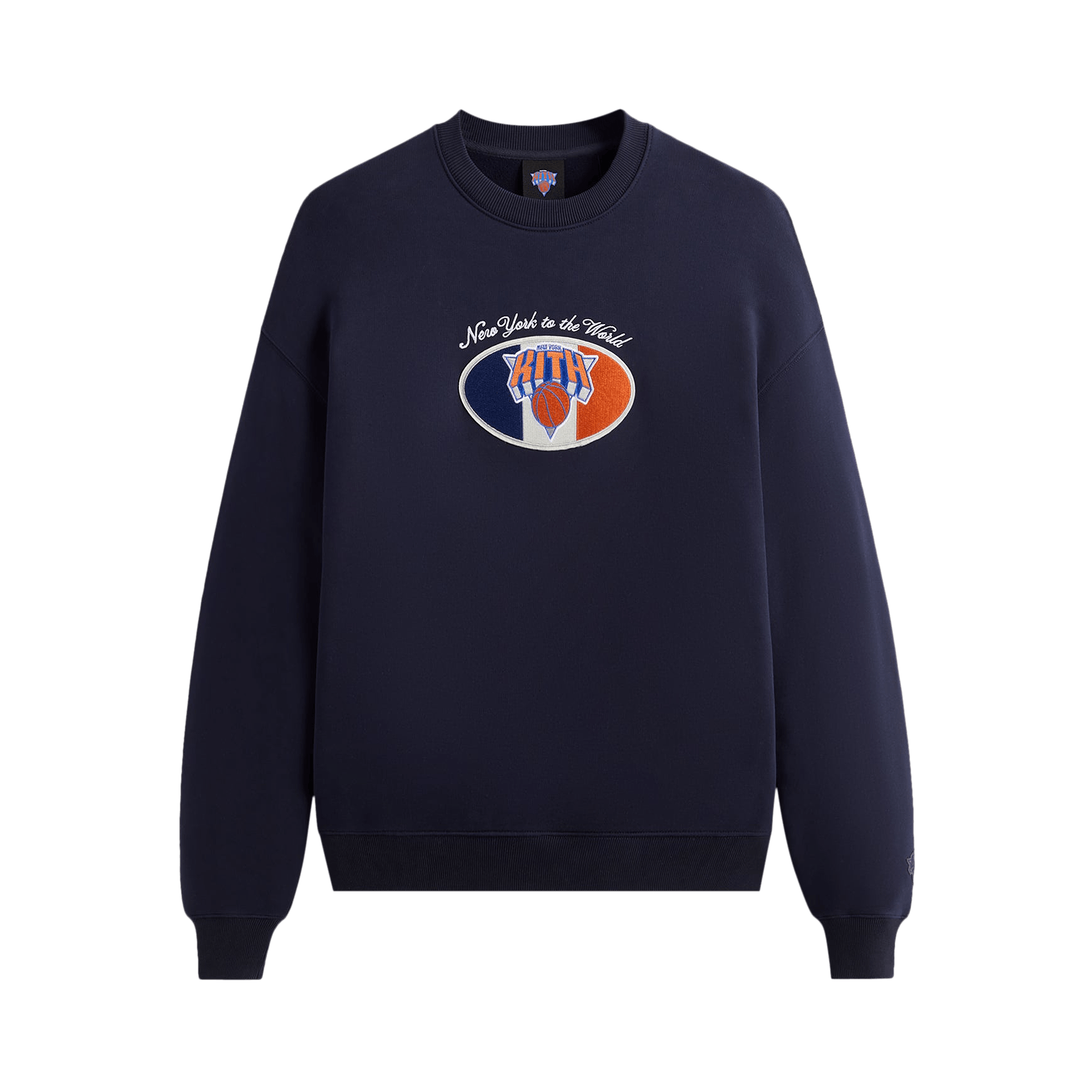 Kith For The New York Knicks NY Insignia Nelson Crewneck 'Nocturnal'