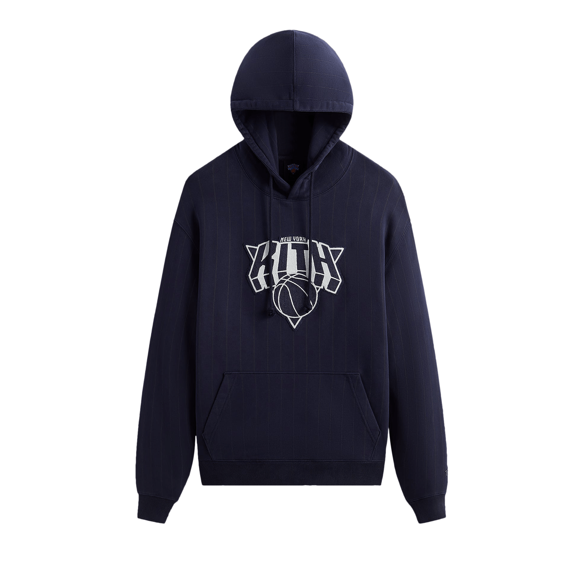 Kith For The New York Knicks NY Pinstripe Williams Iii Hoodie 'Nocturnal'
